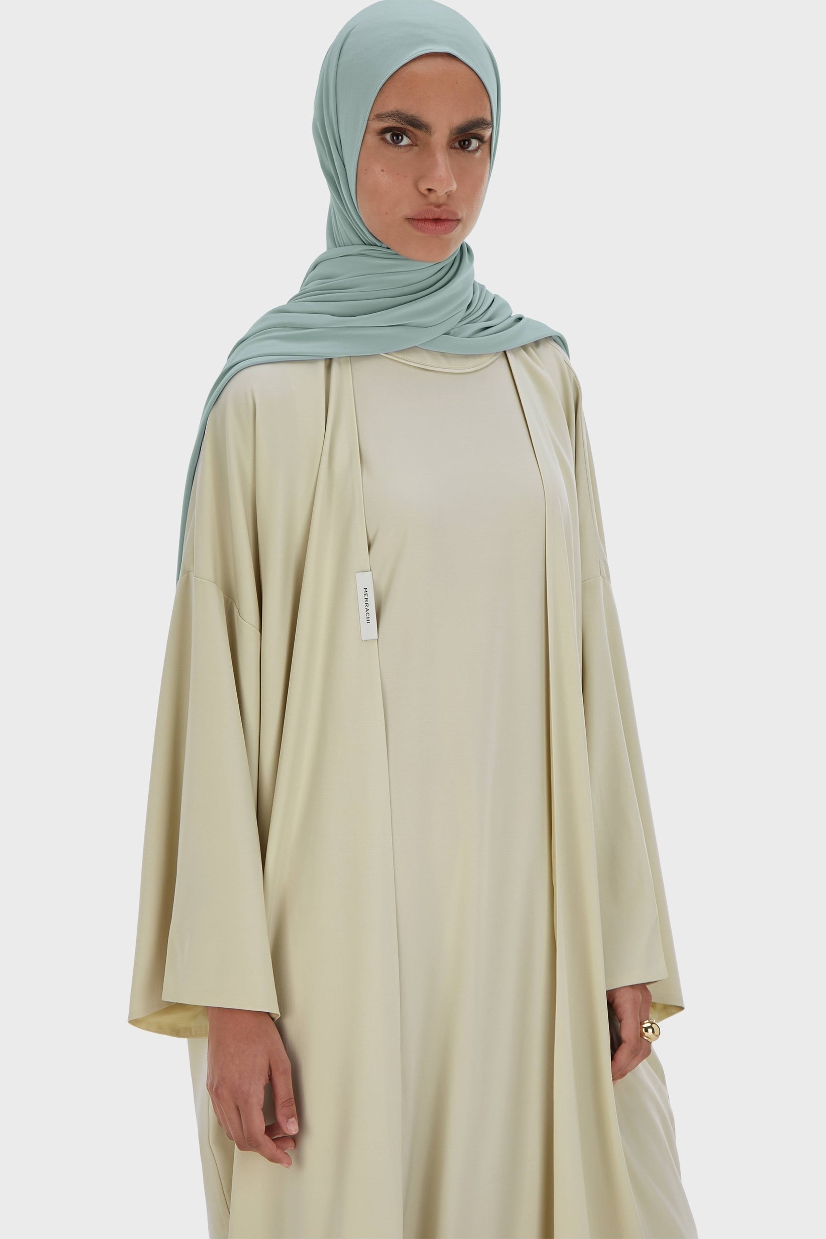 Sleeveless Woven Dress Regular | Light Moss