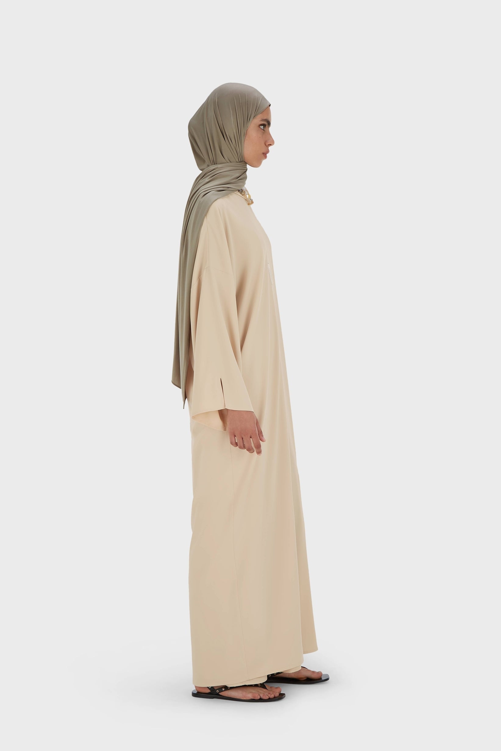 Sleeveless Woven Dress Regular | Warm Butter