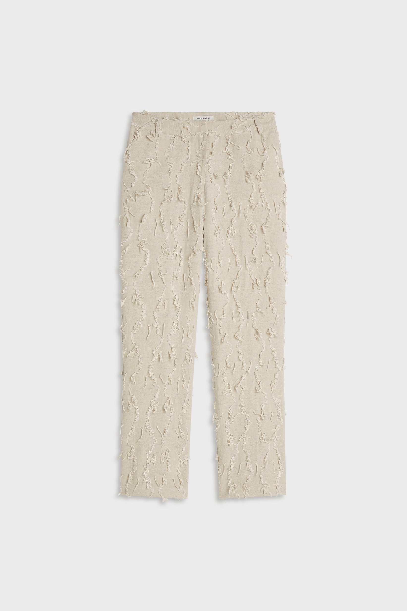 Summer Fil Coupé Pants | Natural