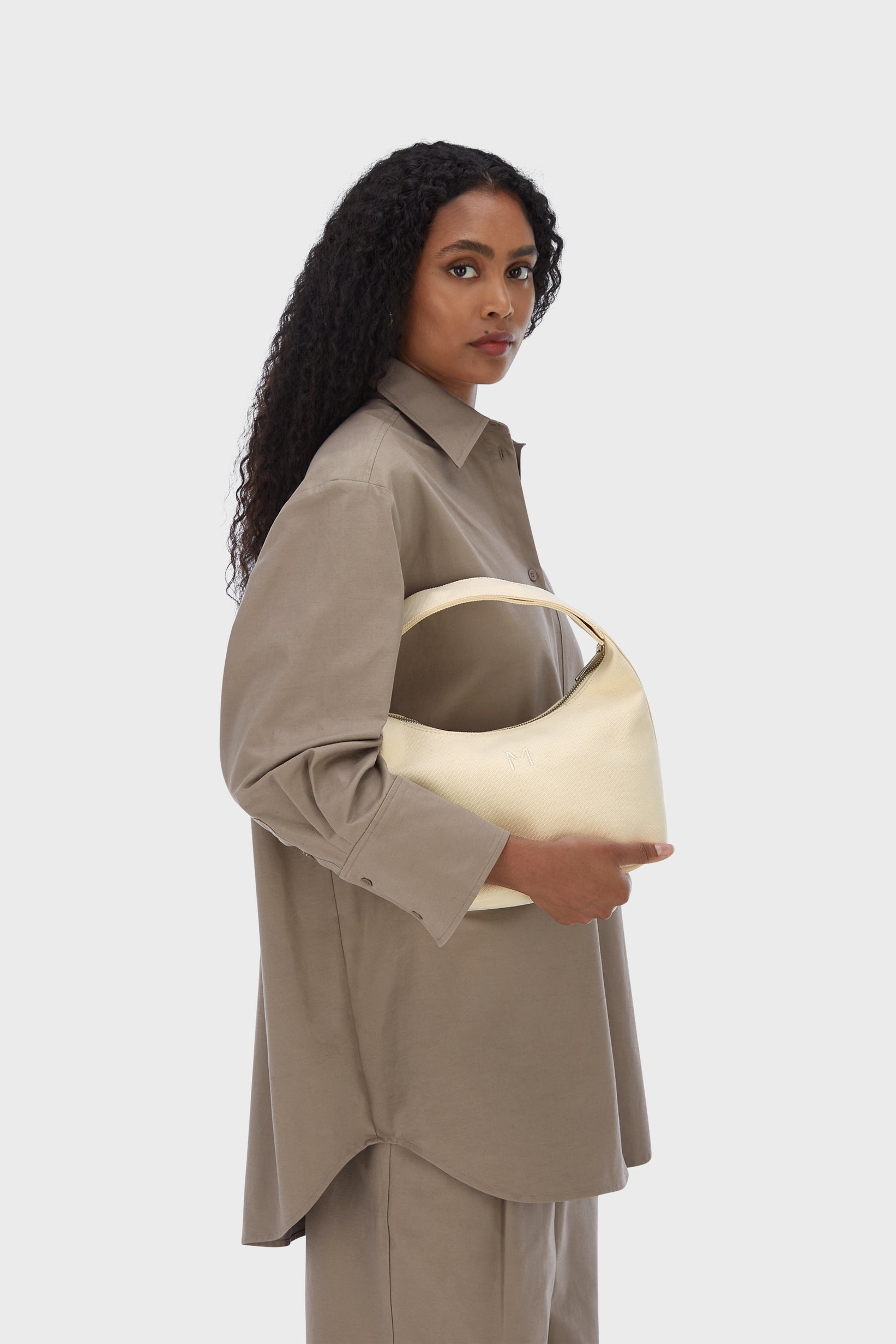 The Mini Canvas Bag | Ivory