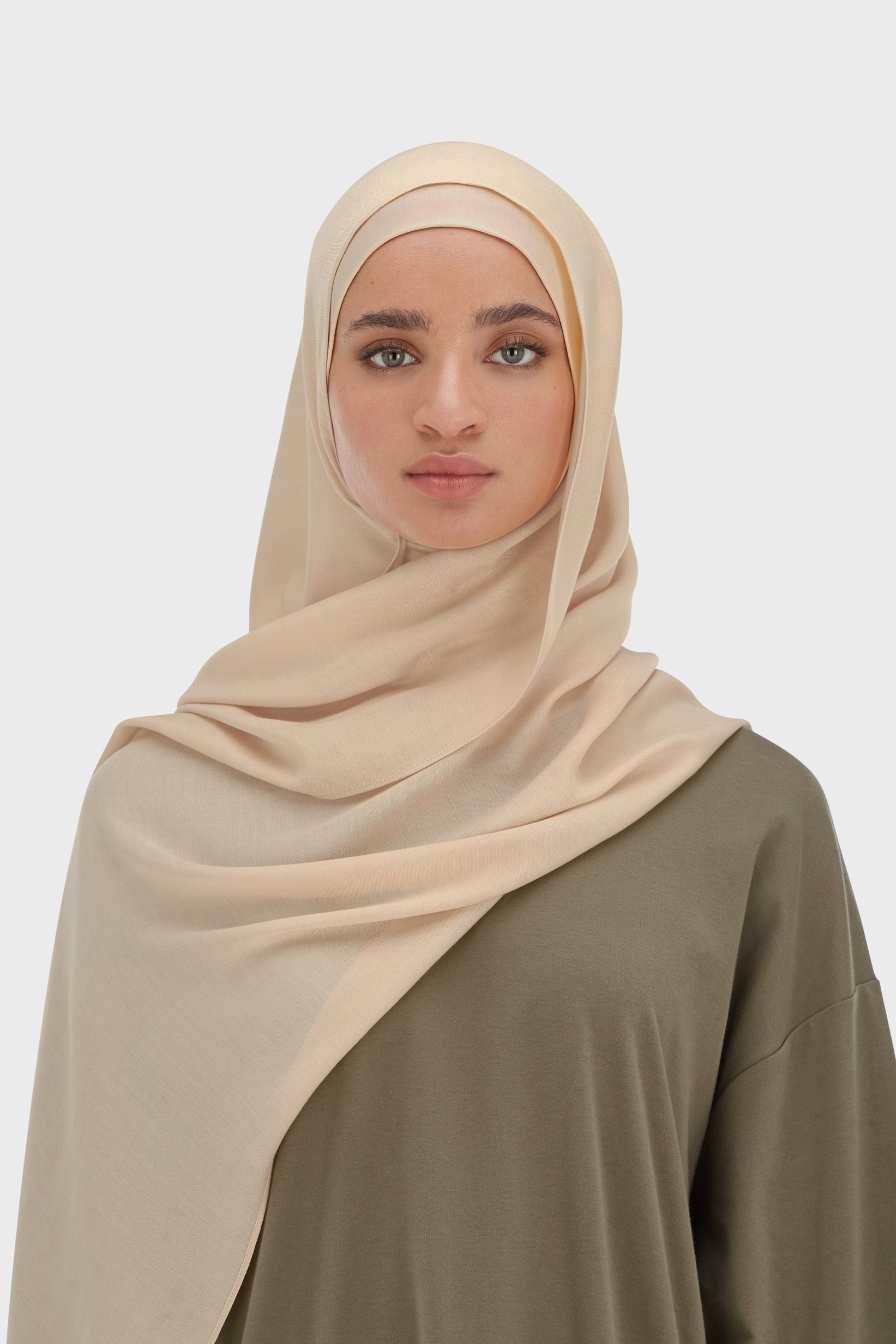 Weightless Woven Scarf | Brown Rice