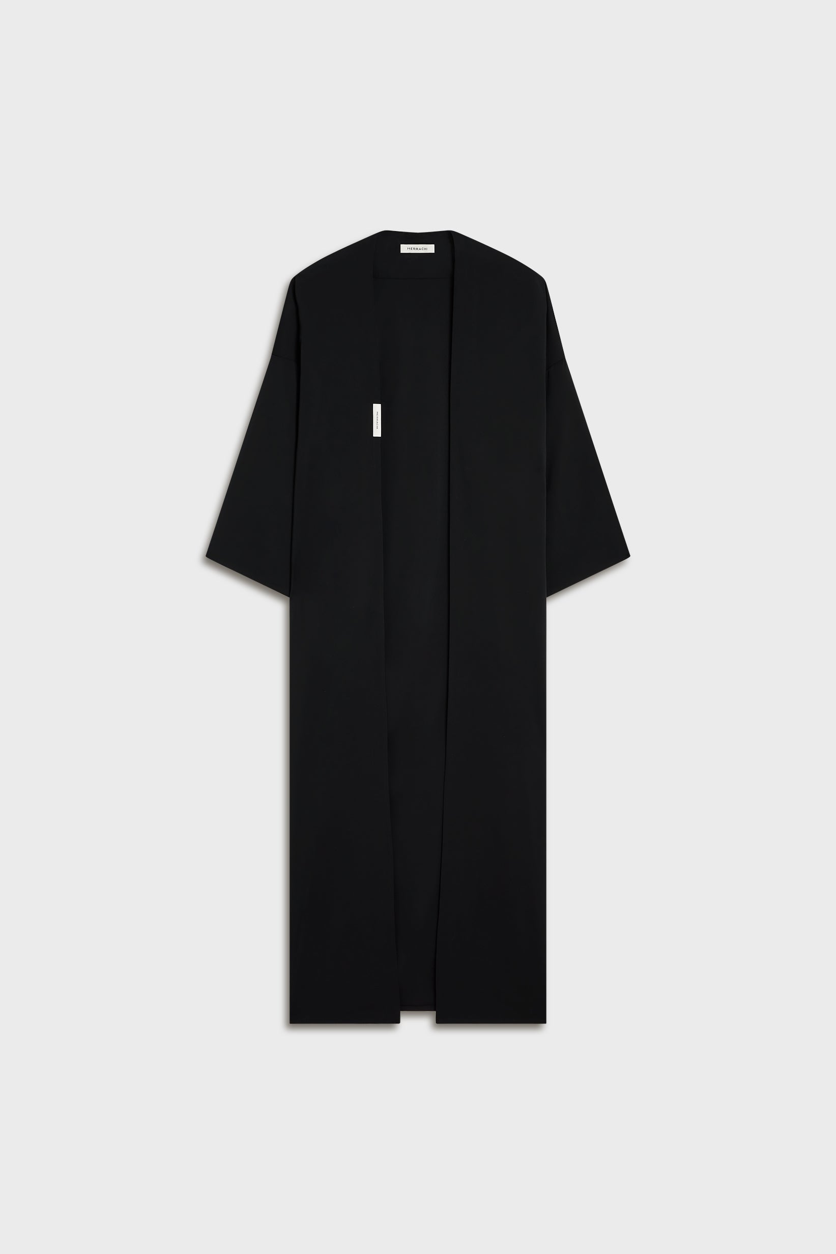 Woven Abaya Regular | Black