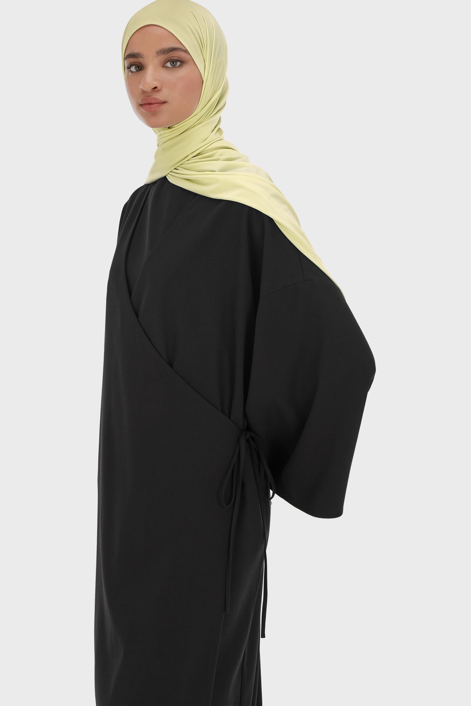 Wrap Abaya | Black