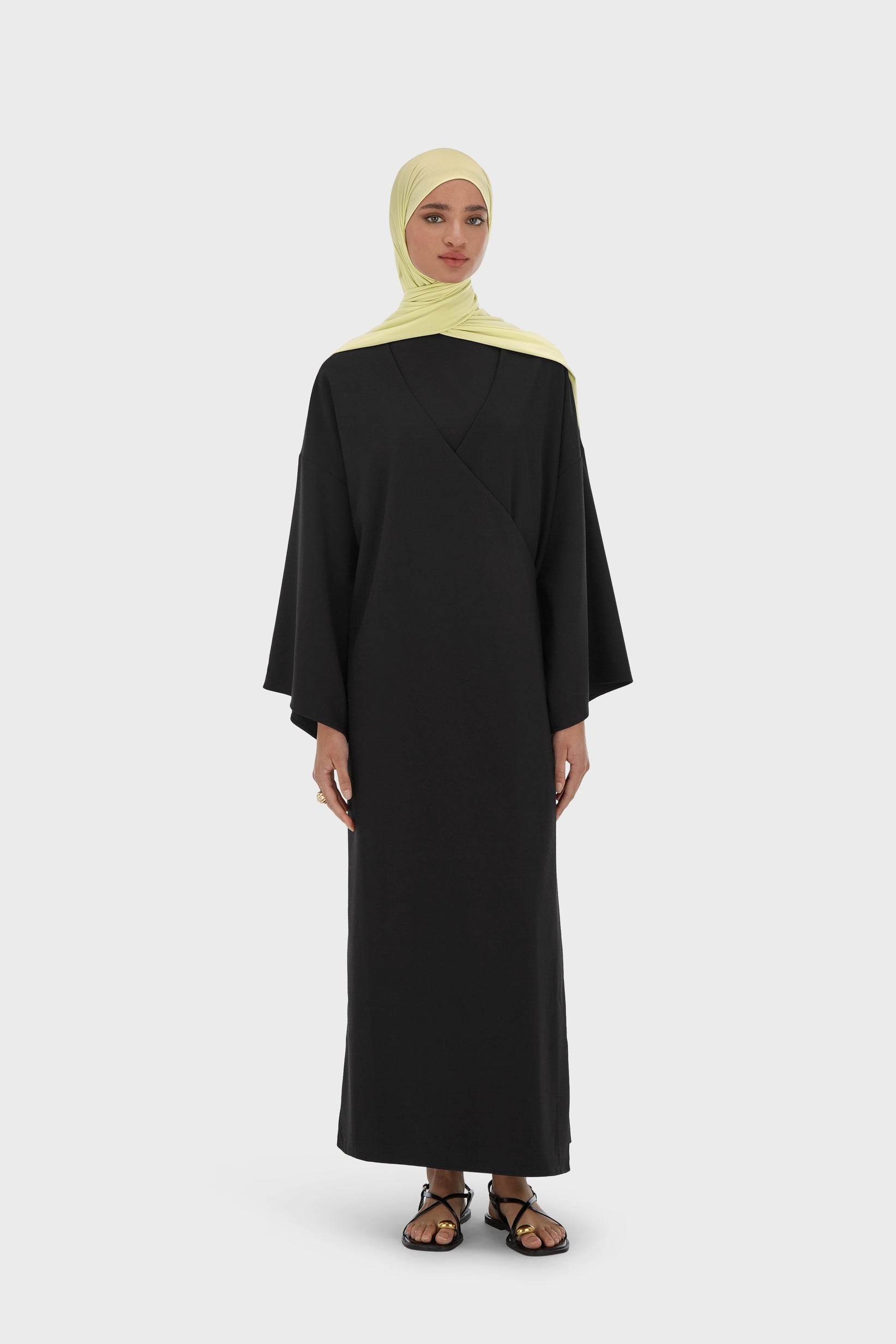Wrap Abaya | Black