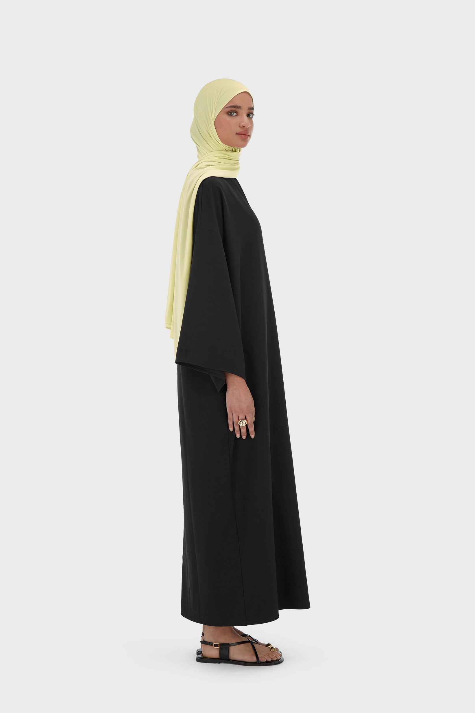 Wrap Abaya | Black