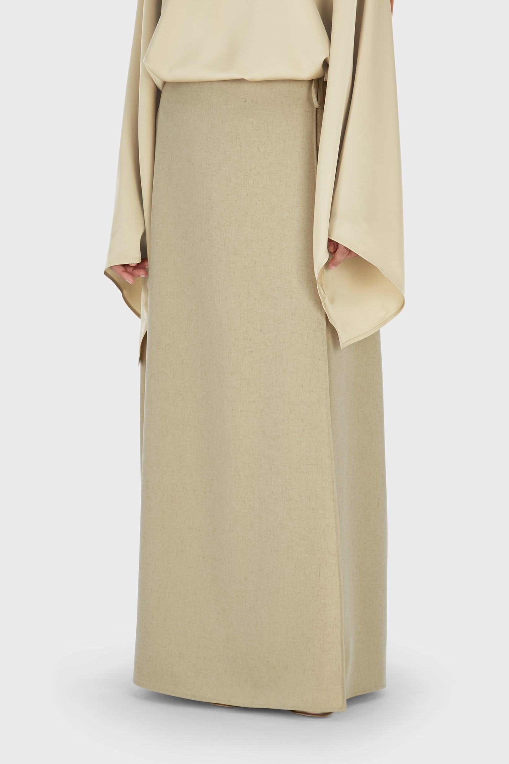 Wrap Skirt | Warm Khaki