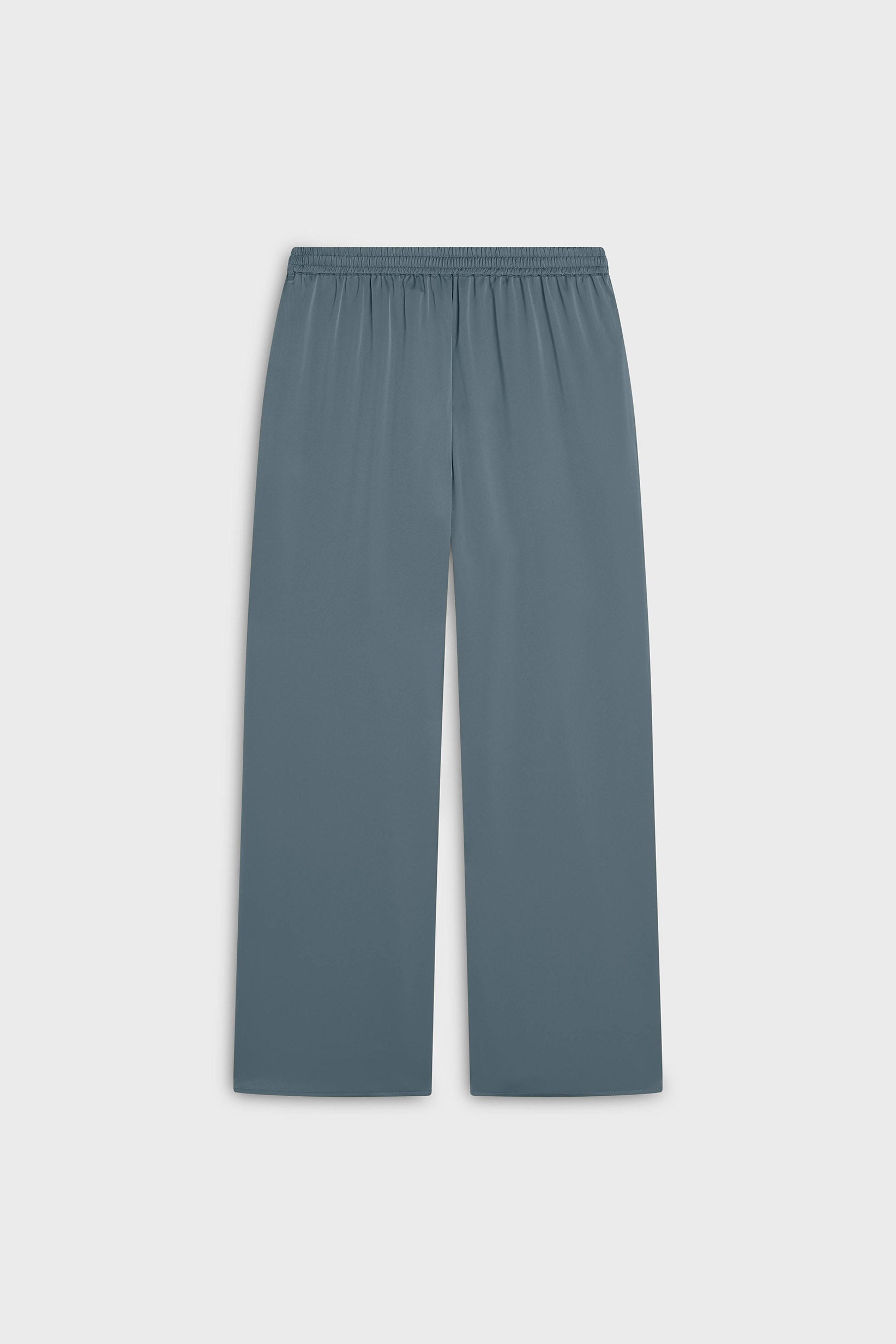 Satin Pants | Dusty Indigo