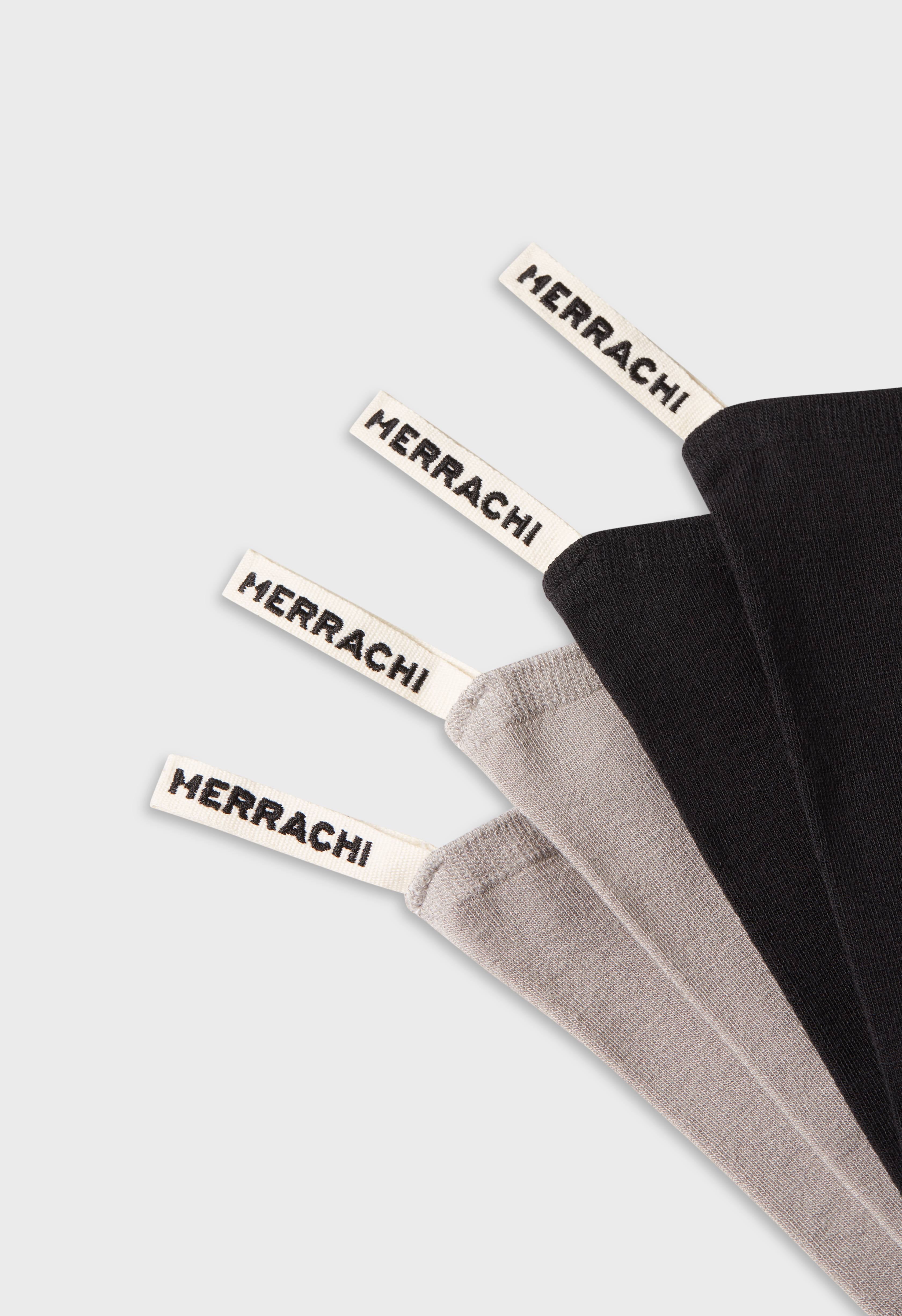 Socks 2 Pack | Black / Pebble