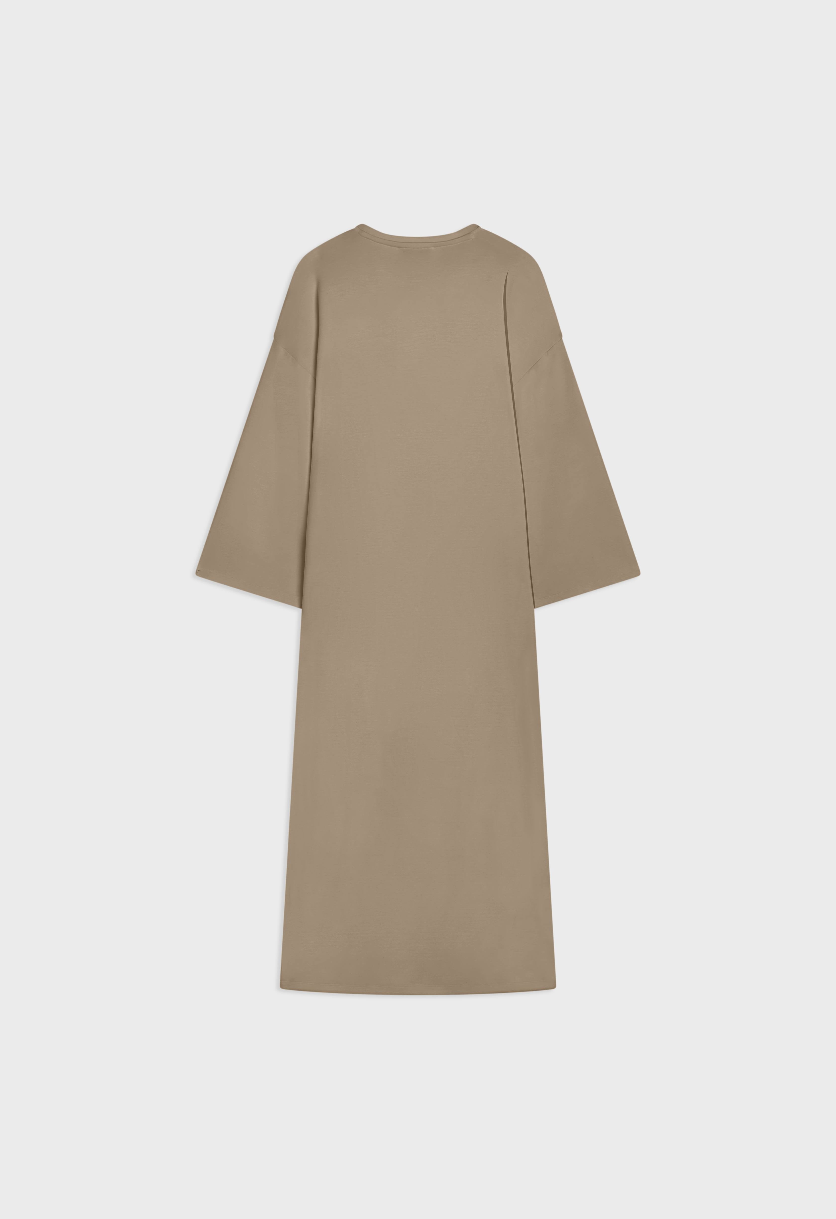 Soft Rayon Dress | Desert Brown