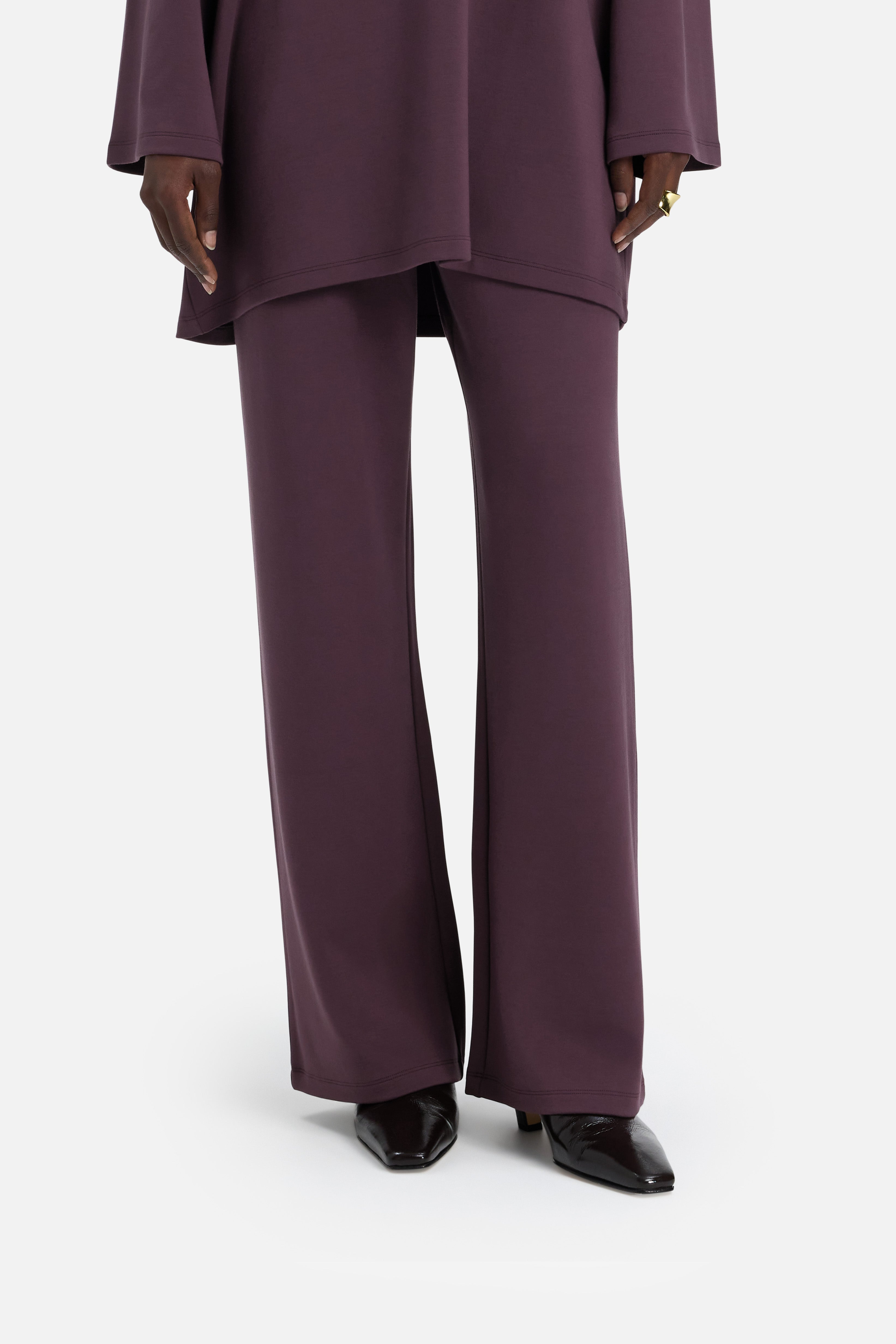 Soft Rayon Pants | Vintage Purple