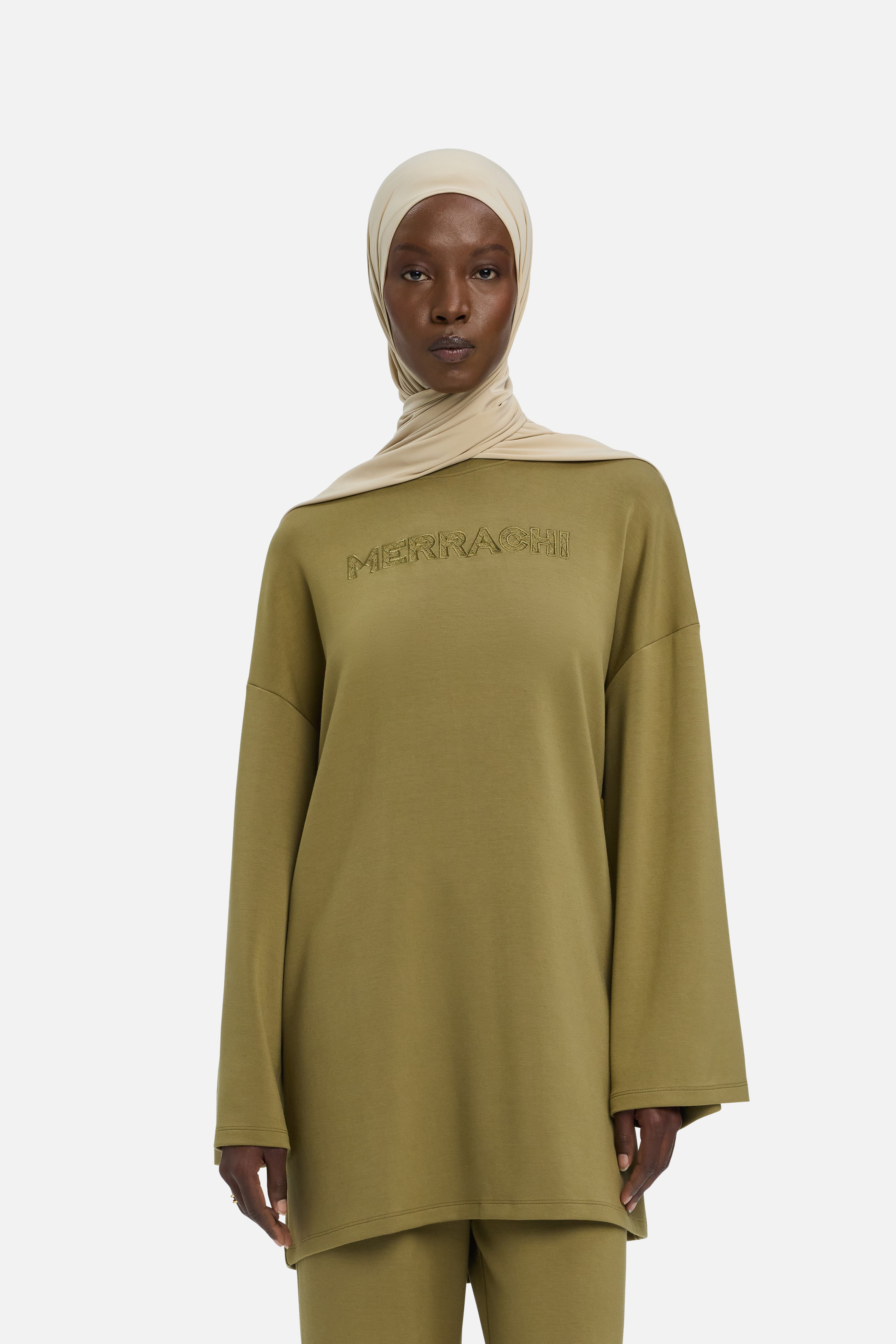 Soft Rayon Top | Olive