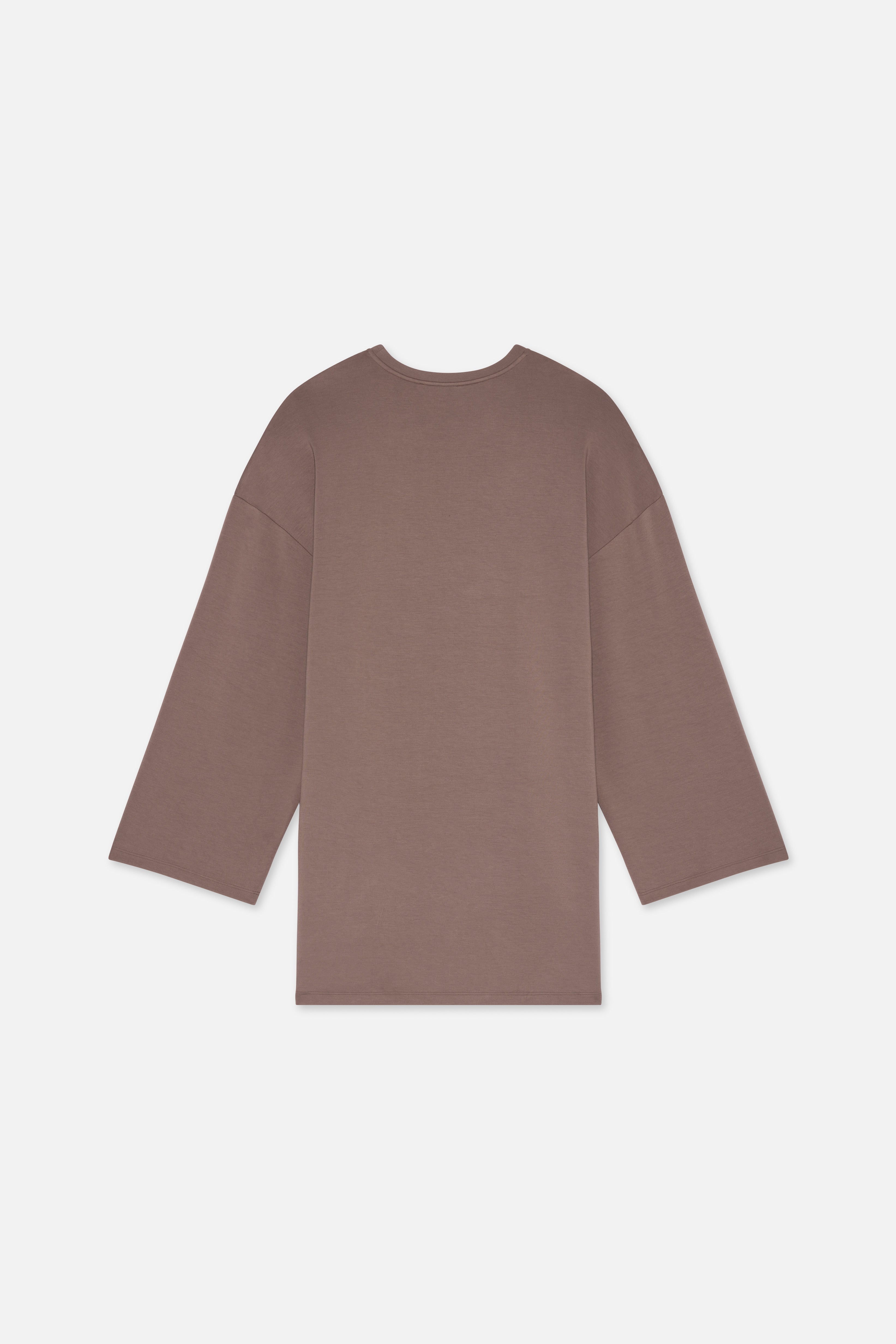 Soft Rayon Top | Taupe Rose