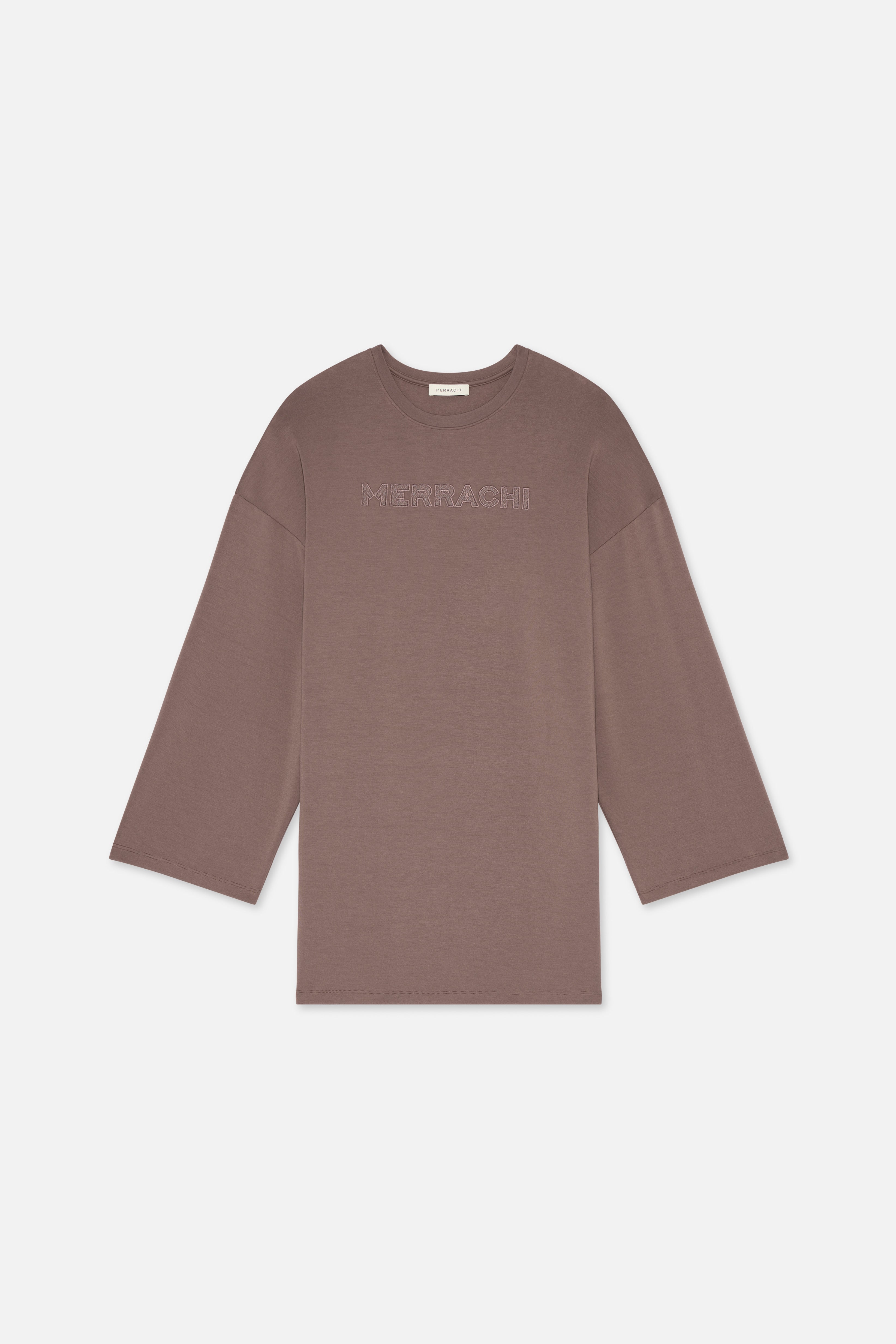 Soft Rayon Top | Taupe Rose