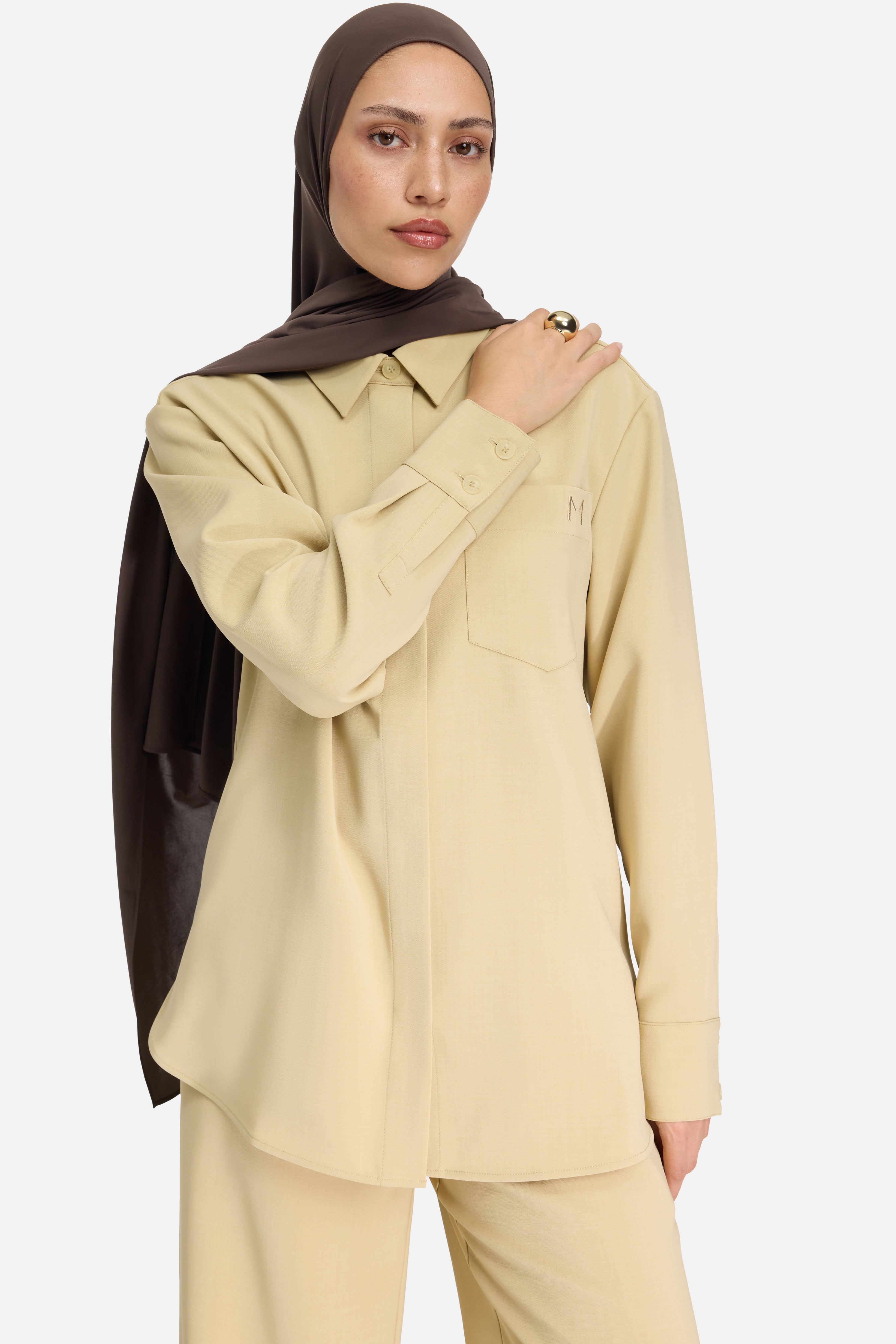 Straight Shirt | Desert Clay