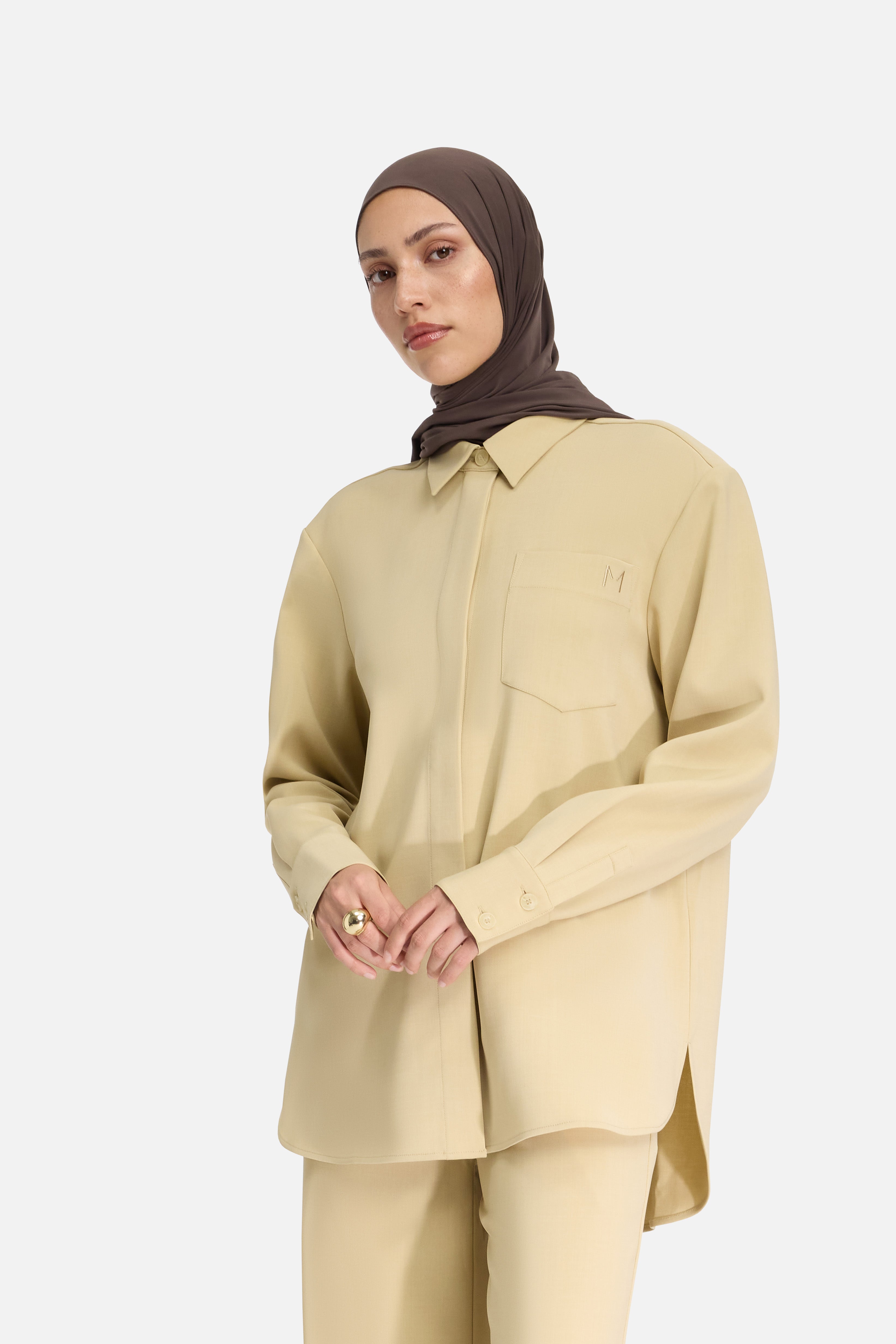 Straight Shirt | Desert Clay