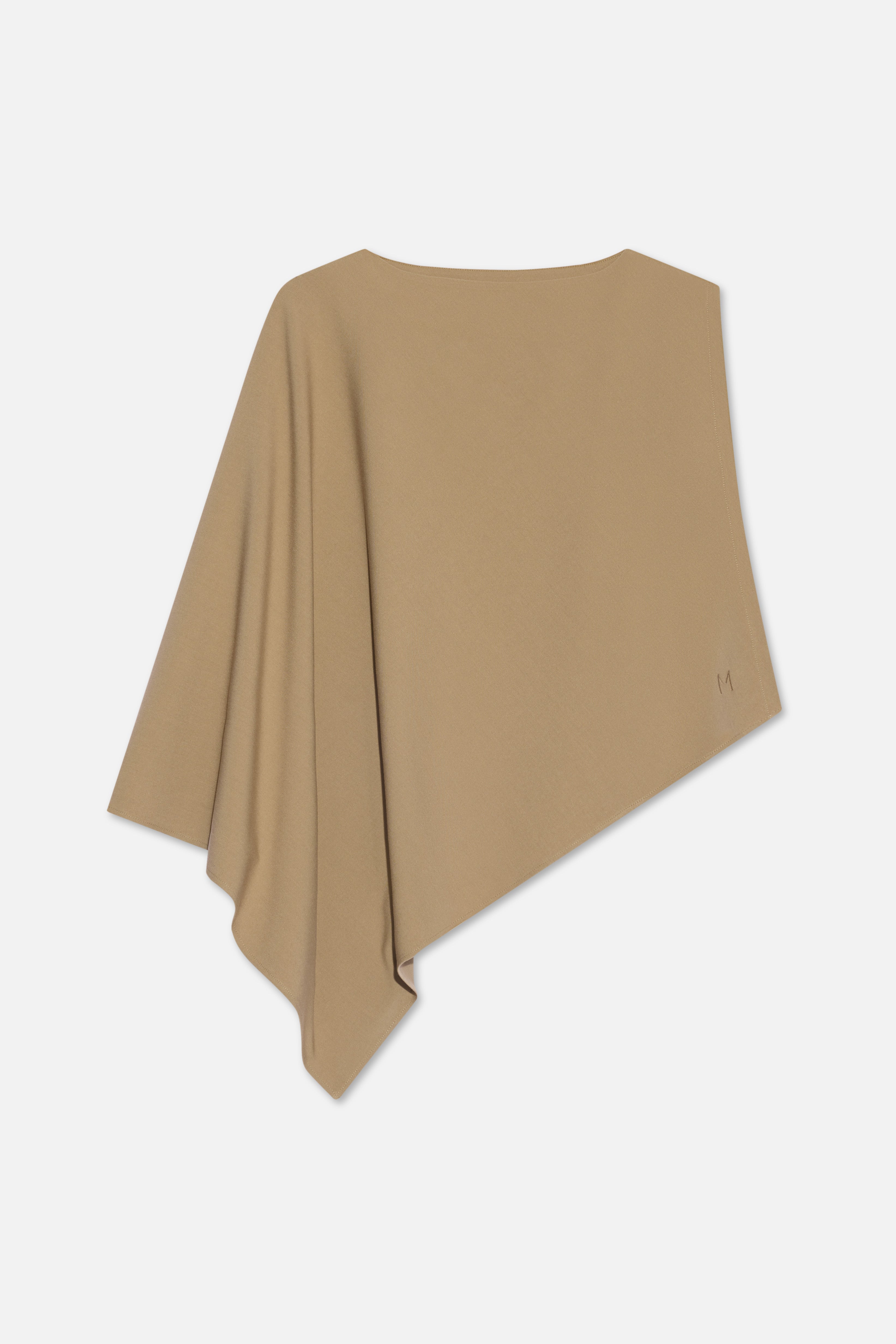 Tailored Cape | Walnut