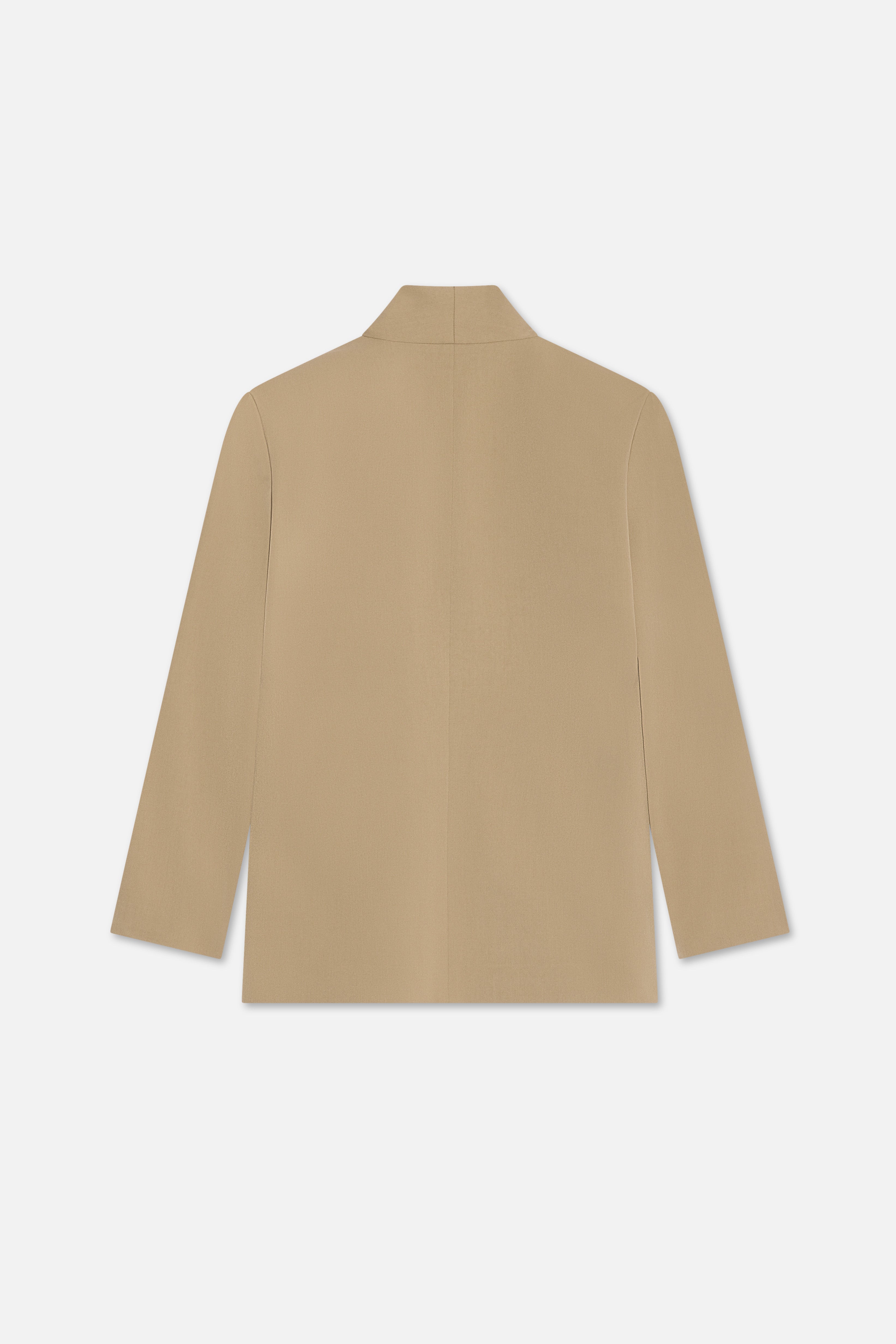 Tailored Oversized Blazer | Walnut