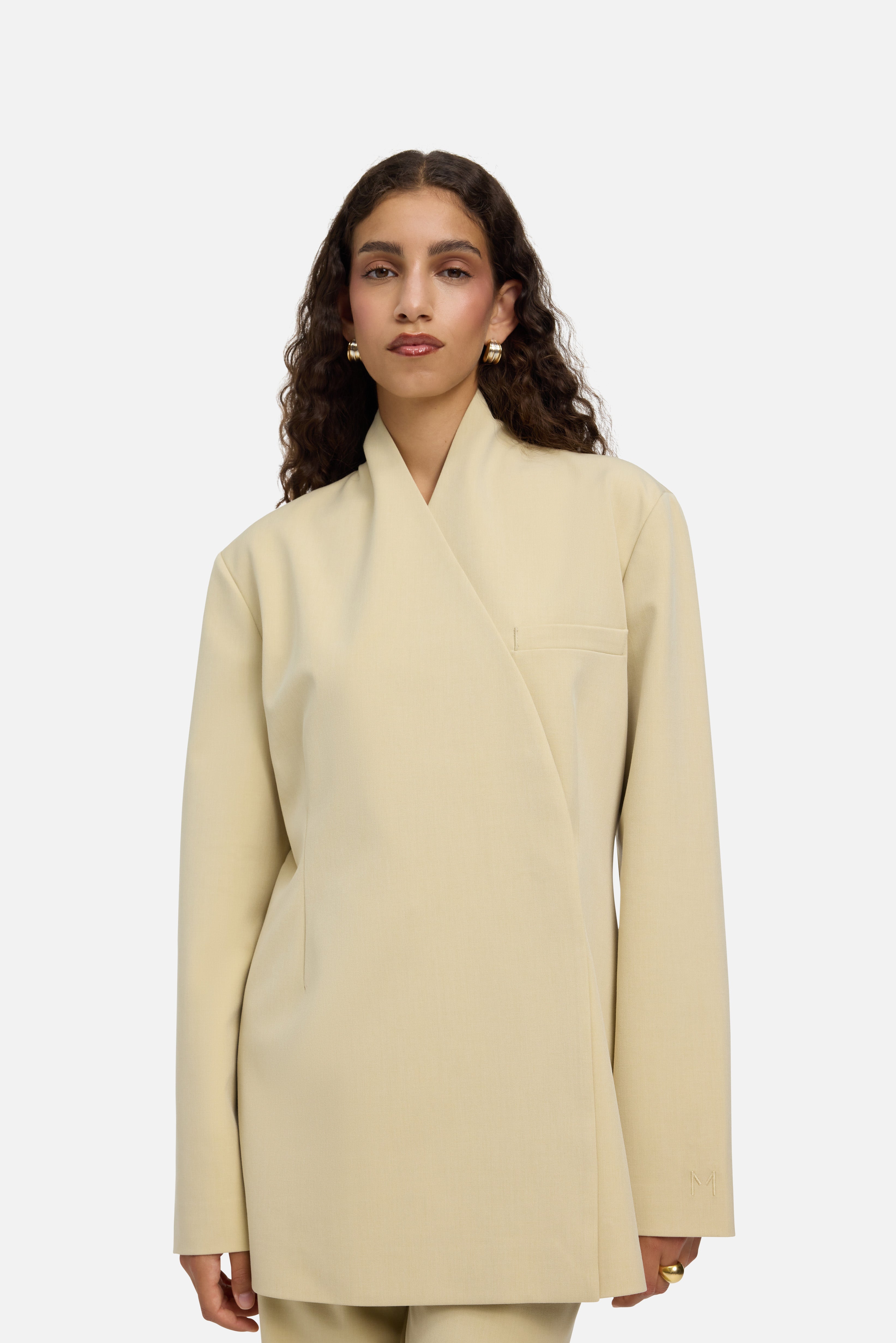 Tailored Oversized Blazer | Desert Clay