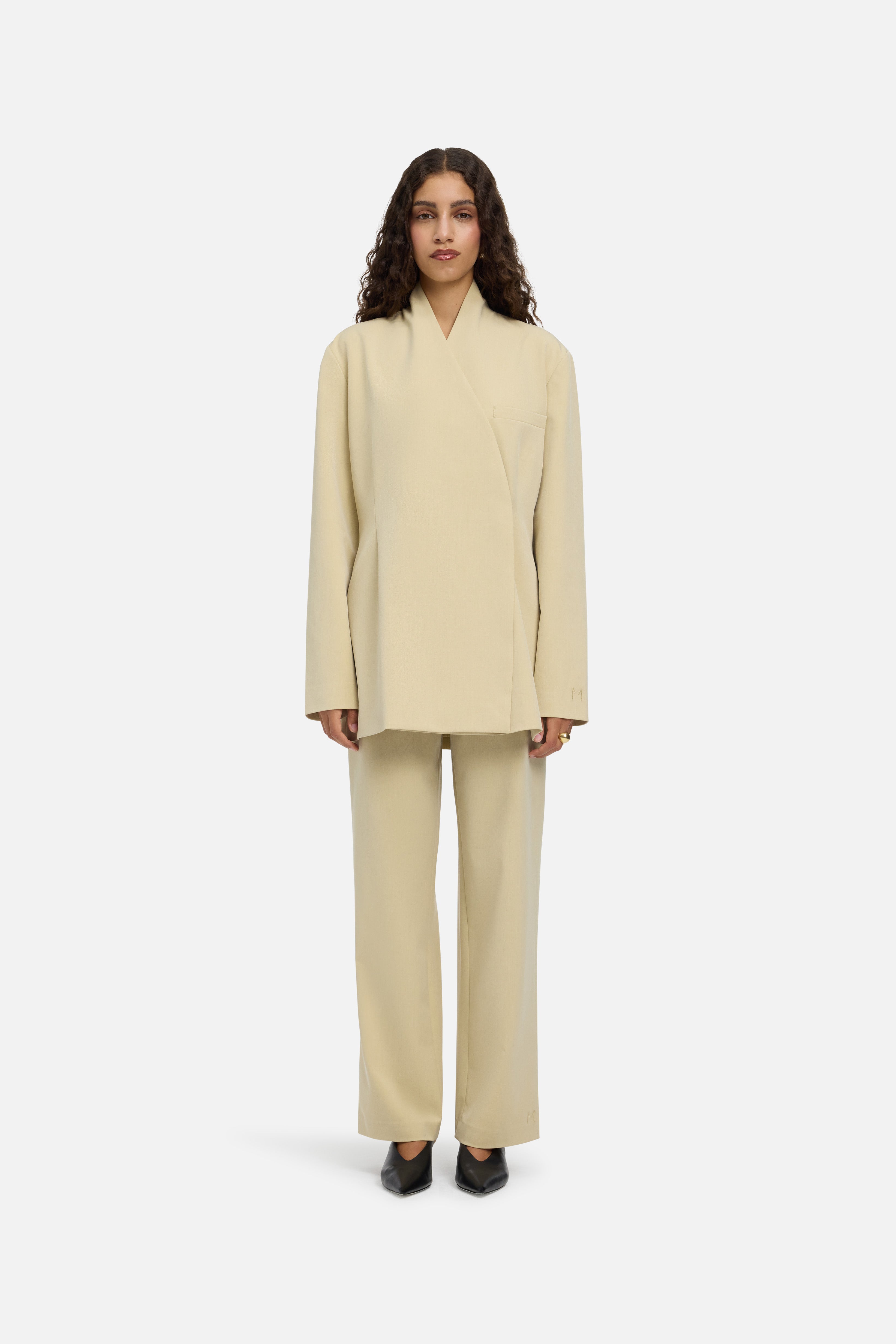 Tailored Oversized Blazer | Desert Clay