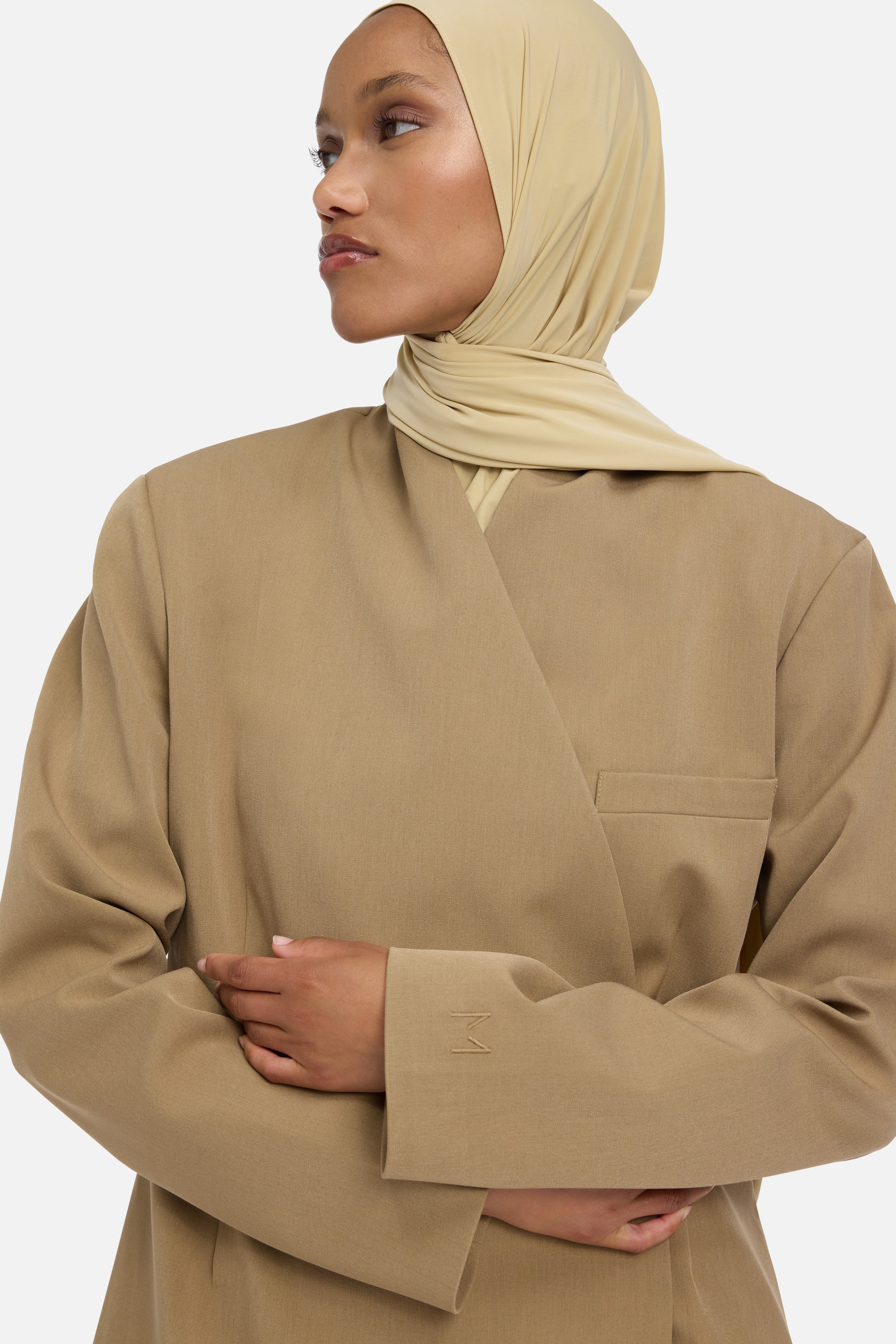 Tailored Oversized Blazer | Walnut