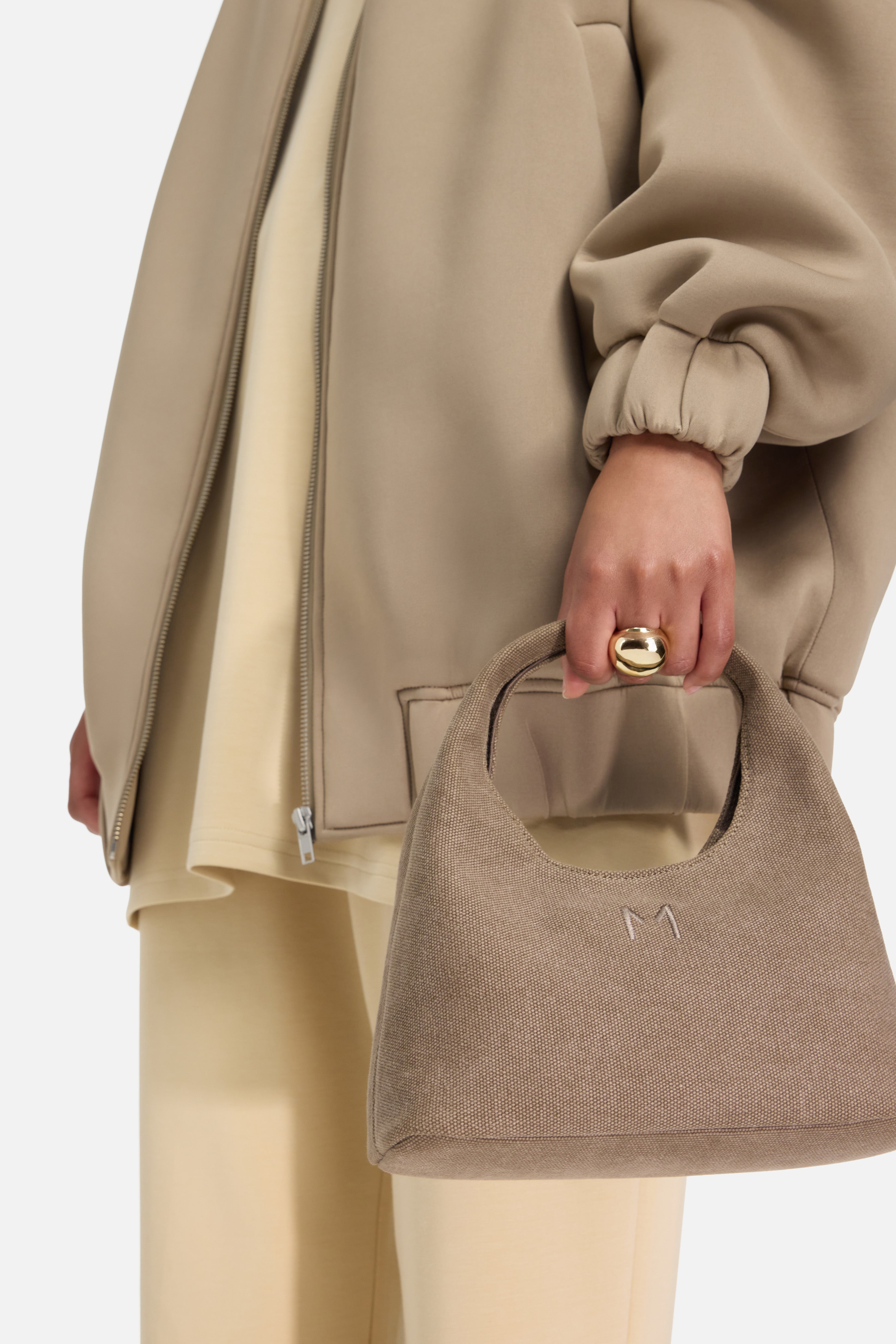 The Mini Tote | Ash Brown