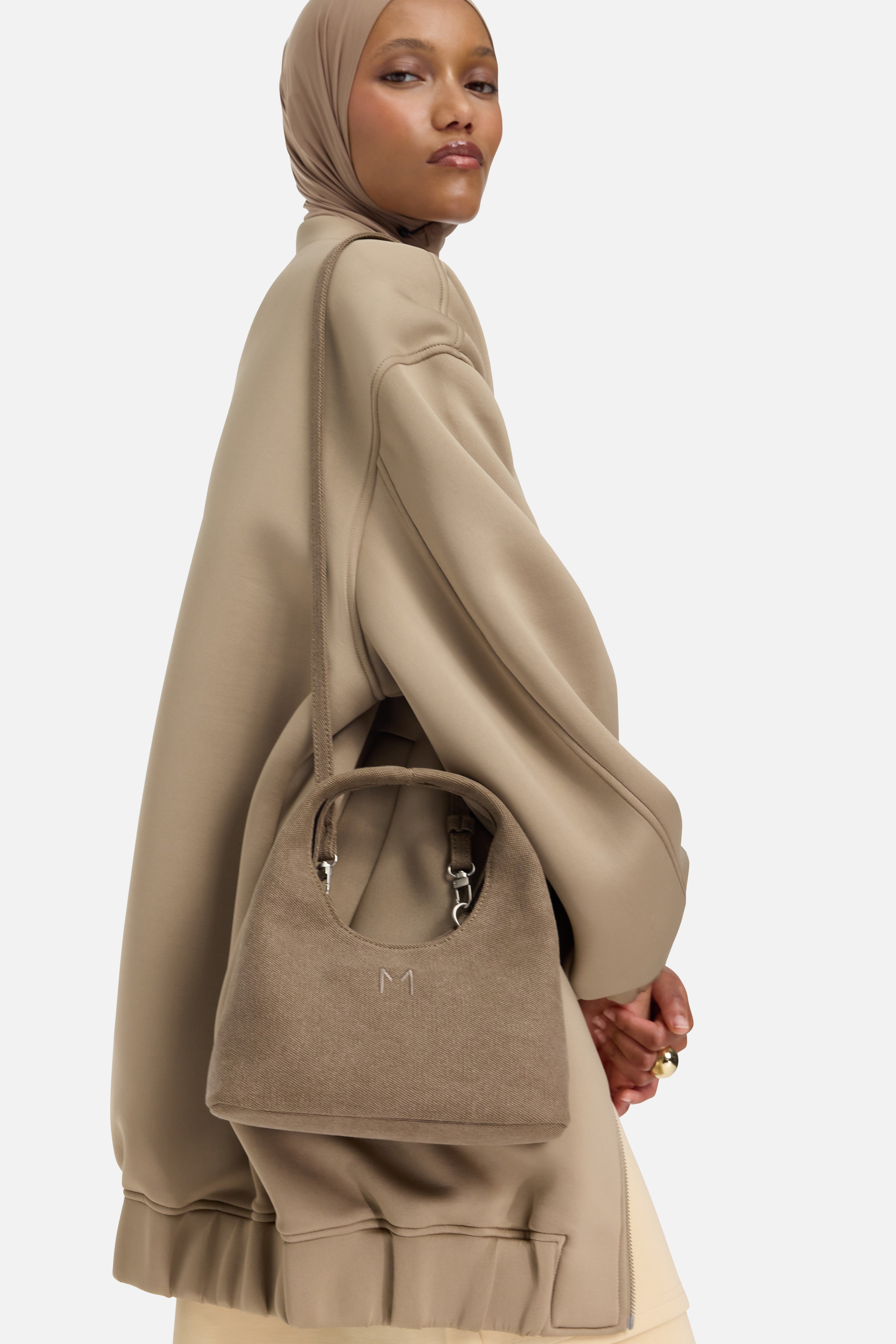 The Mini Tote | Ash Brown