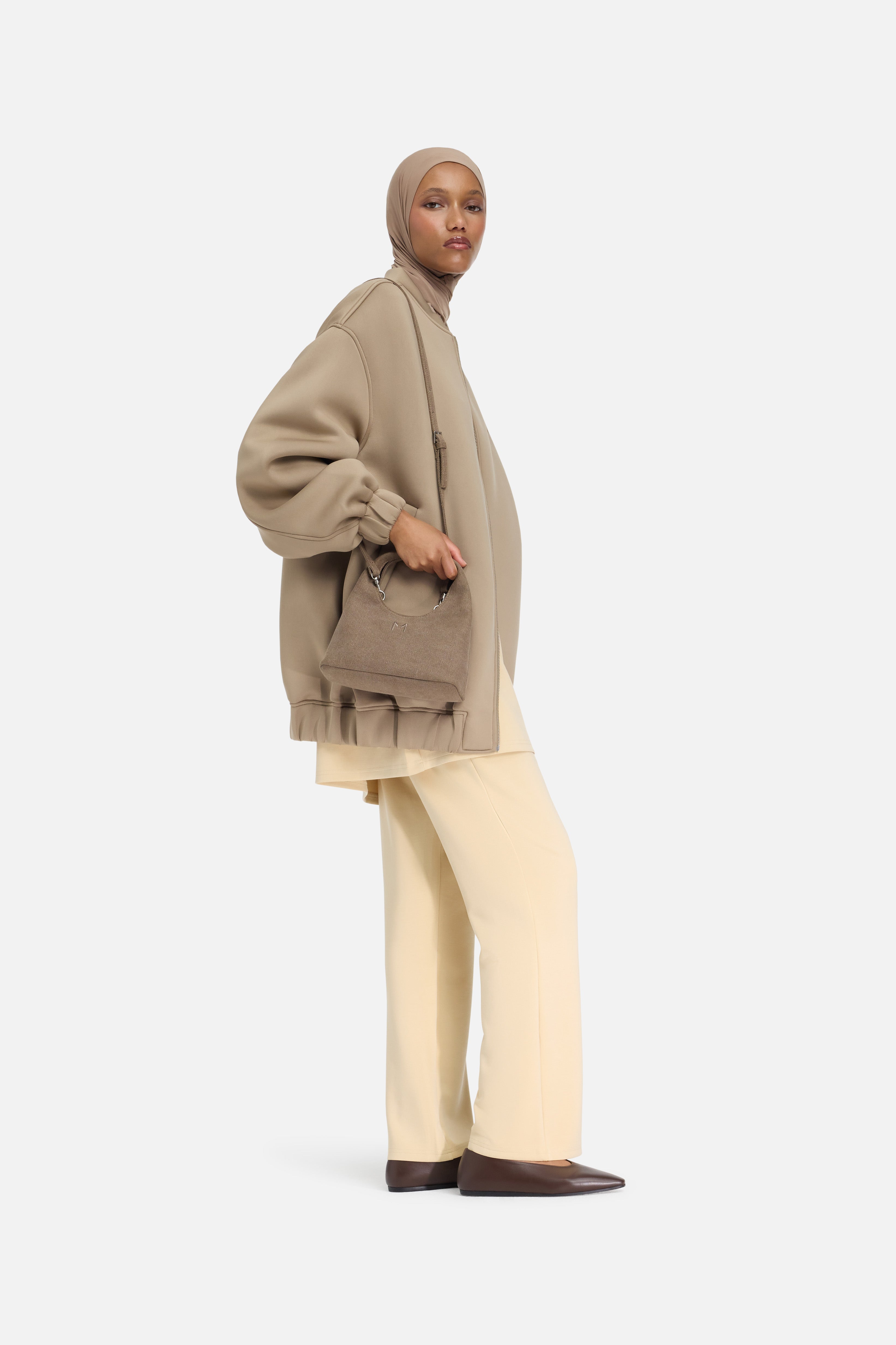 The Mini Tote | Ash Brown