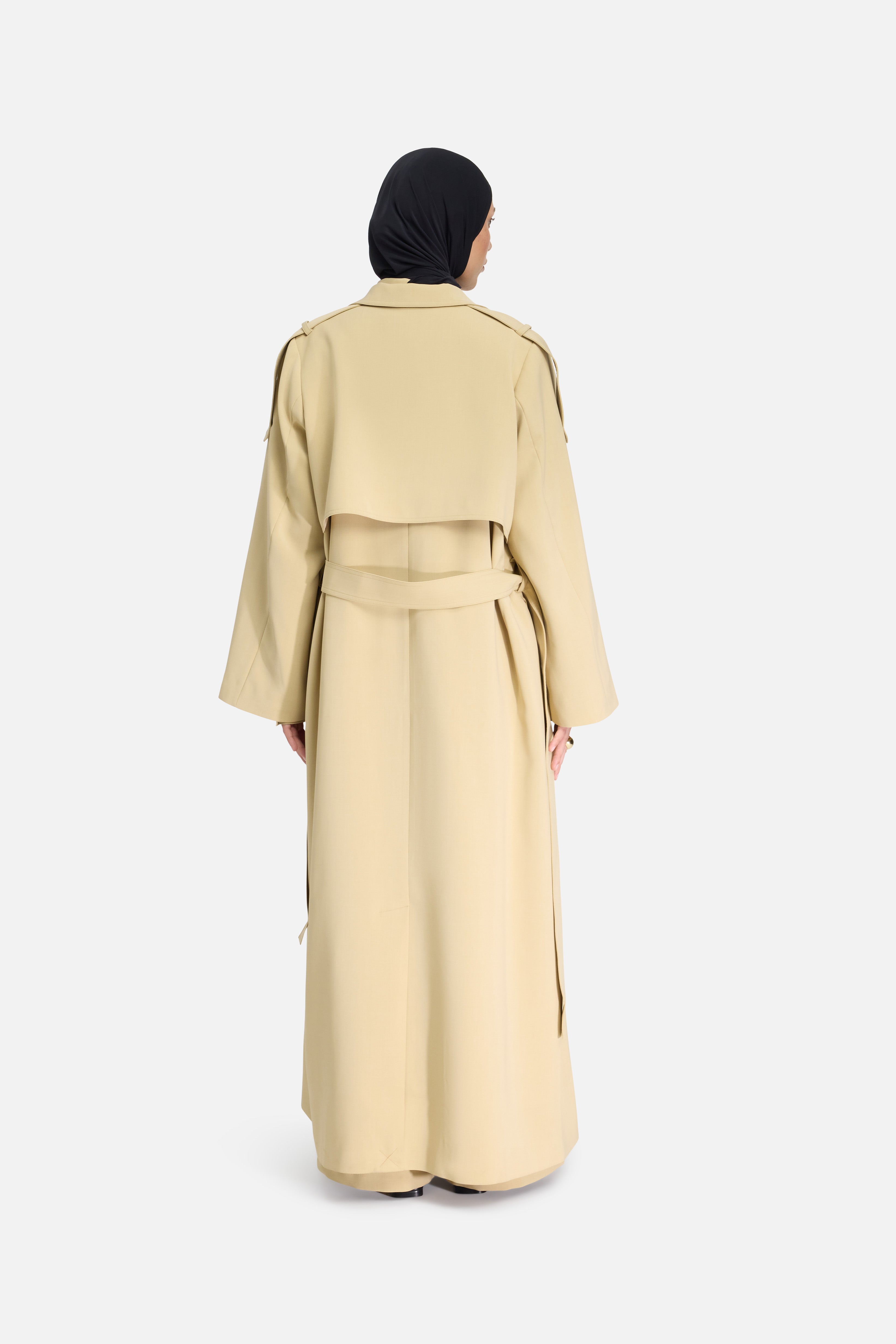 Trench Abaya | Desert Clay