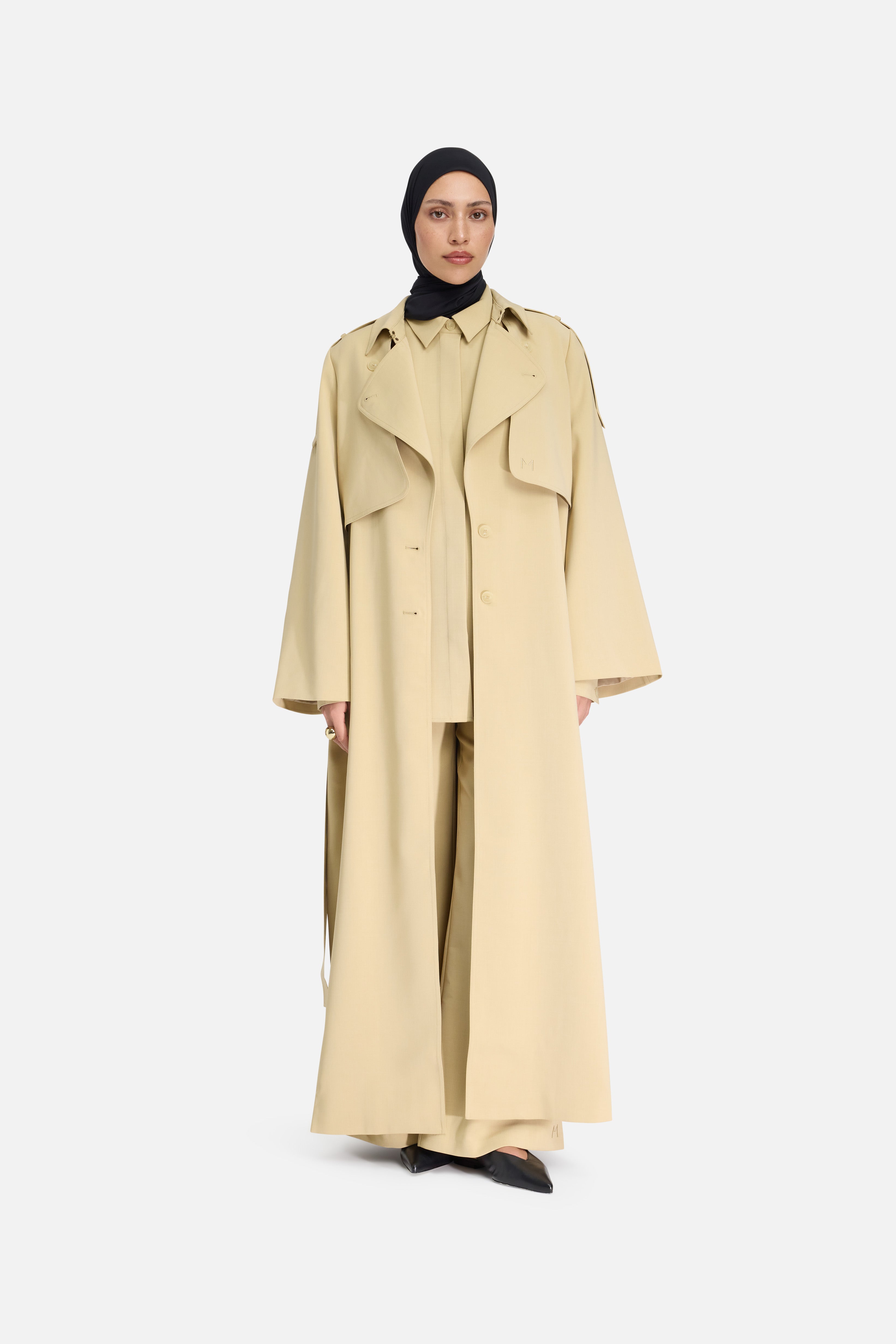 Trench Abaya | Desert Clay