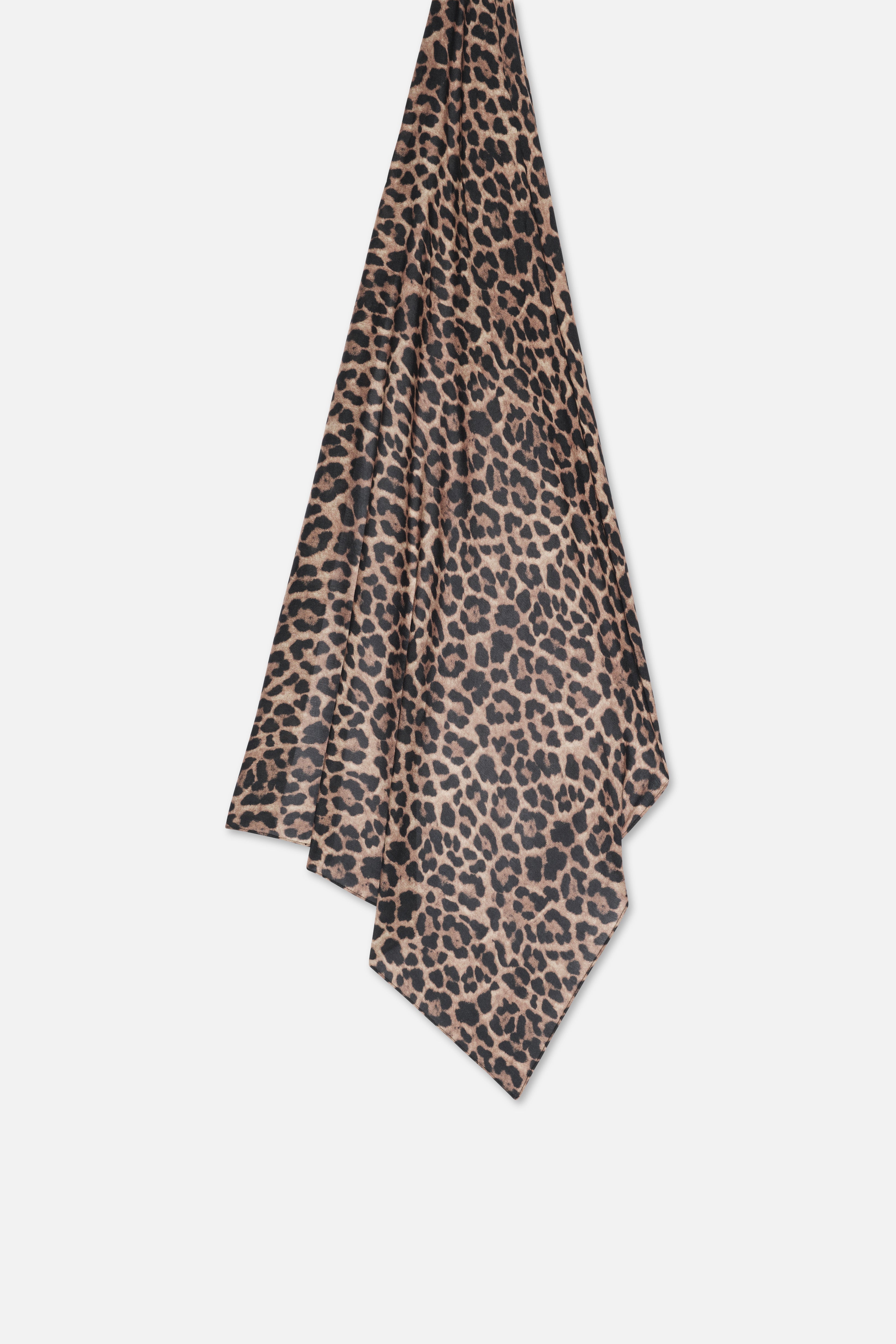 Weightless Woven Scarf | Leopard