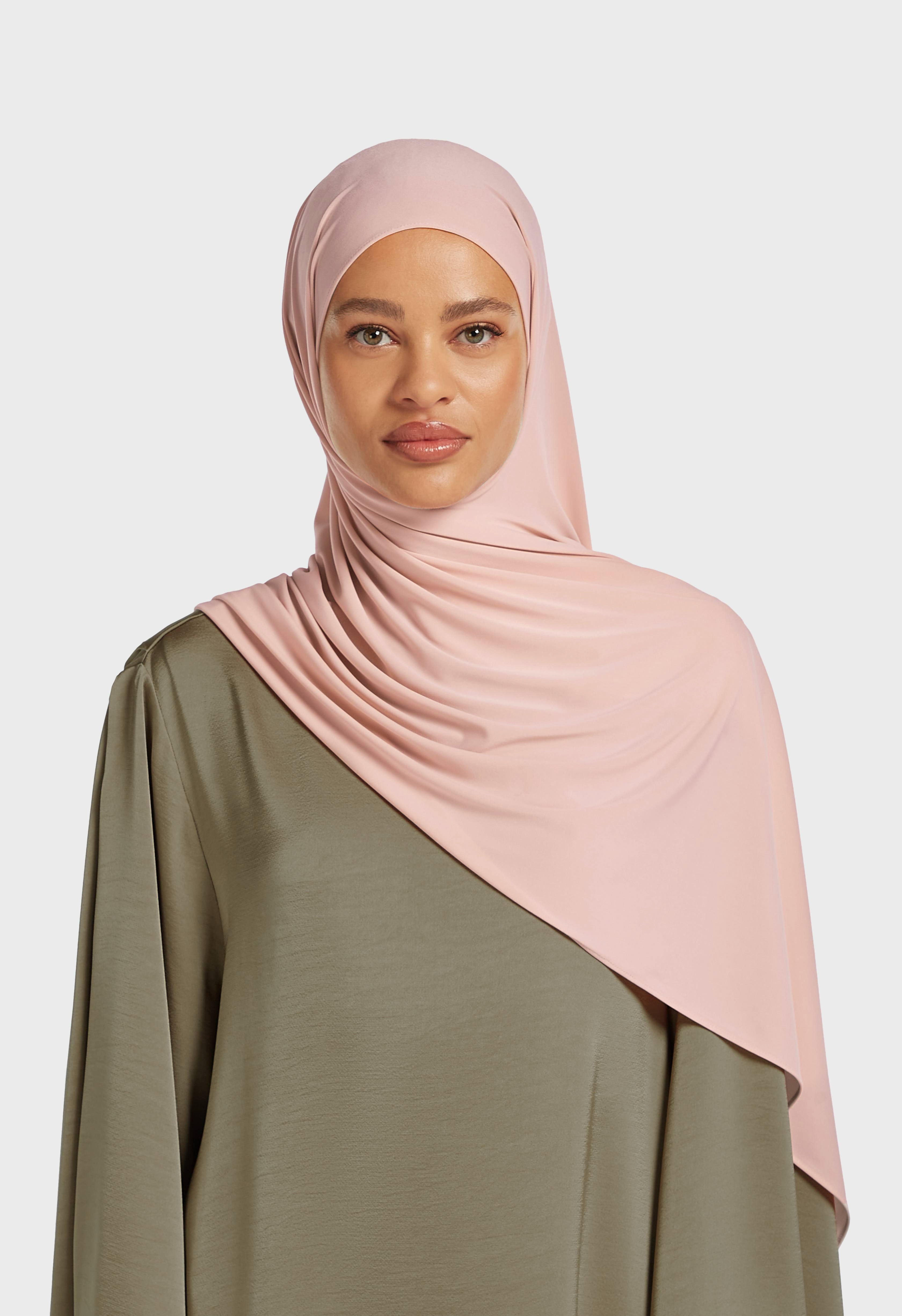 Premium Jersey Scarf | Frosted Blush