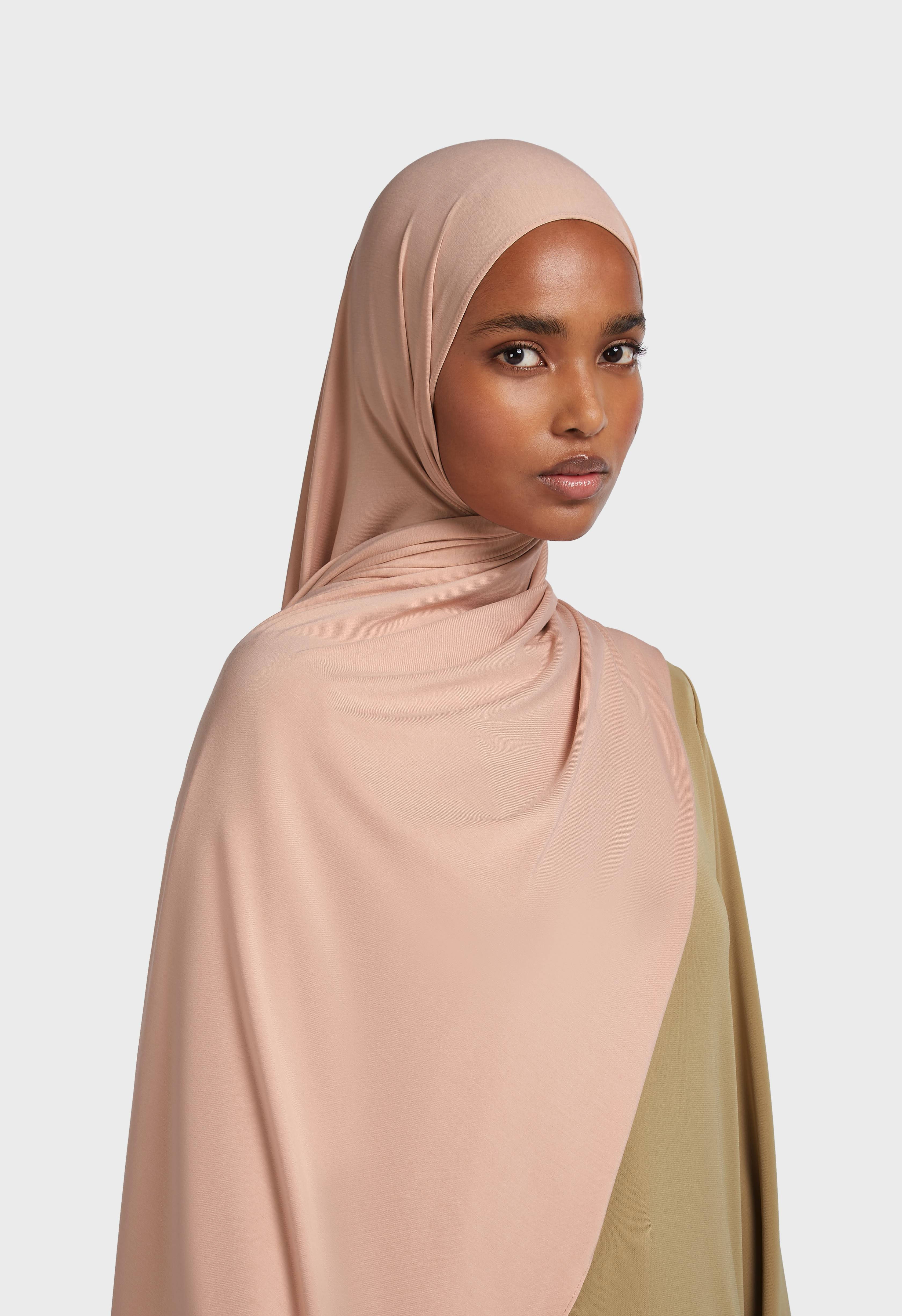 Bamboo Jersey Scarf | Frosted Blush