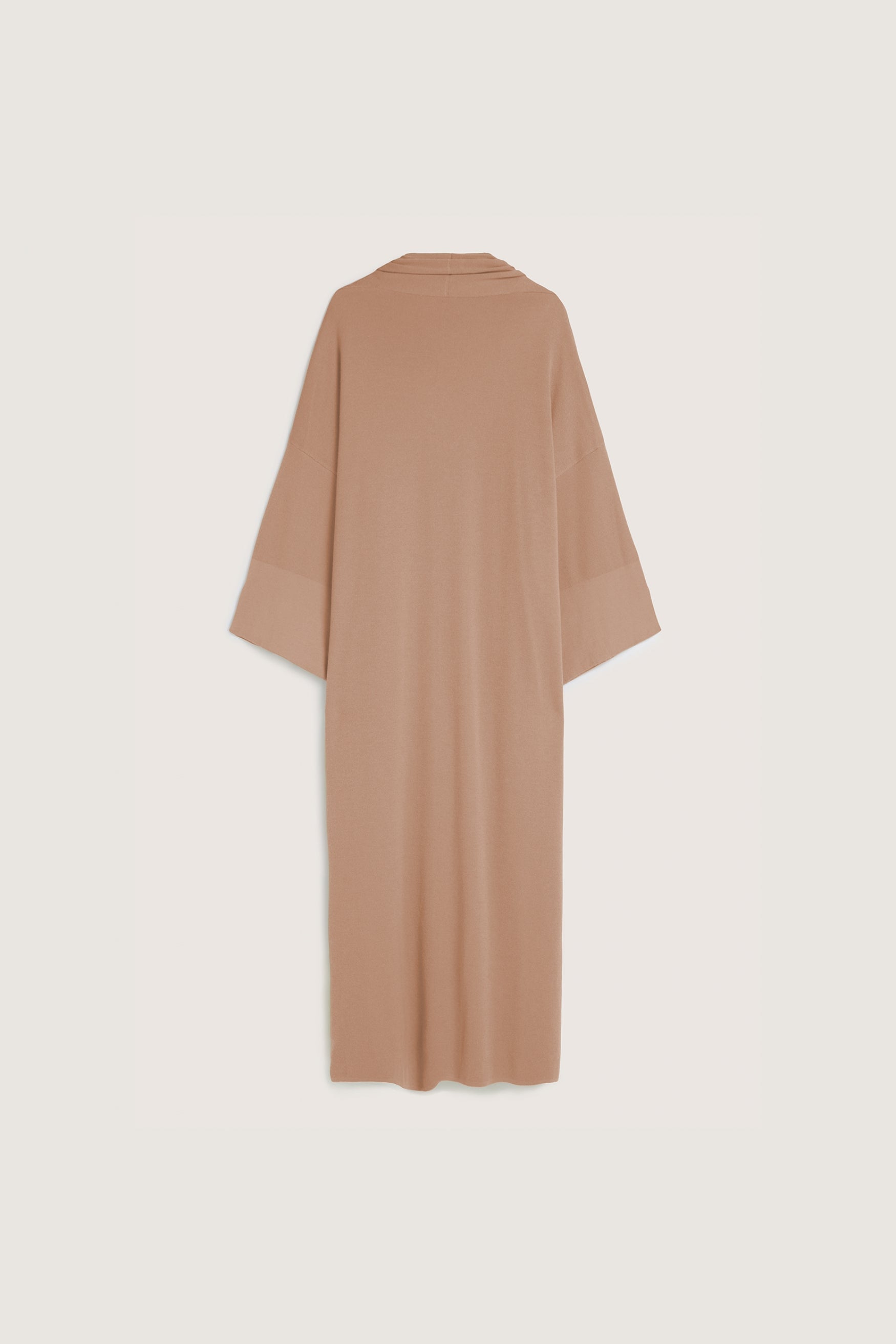 Knitted Abaya | Dusty Peach
