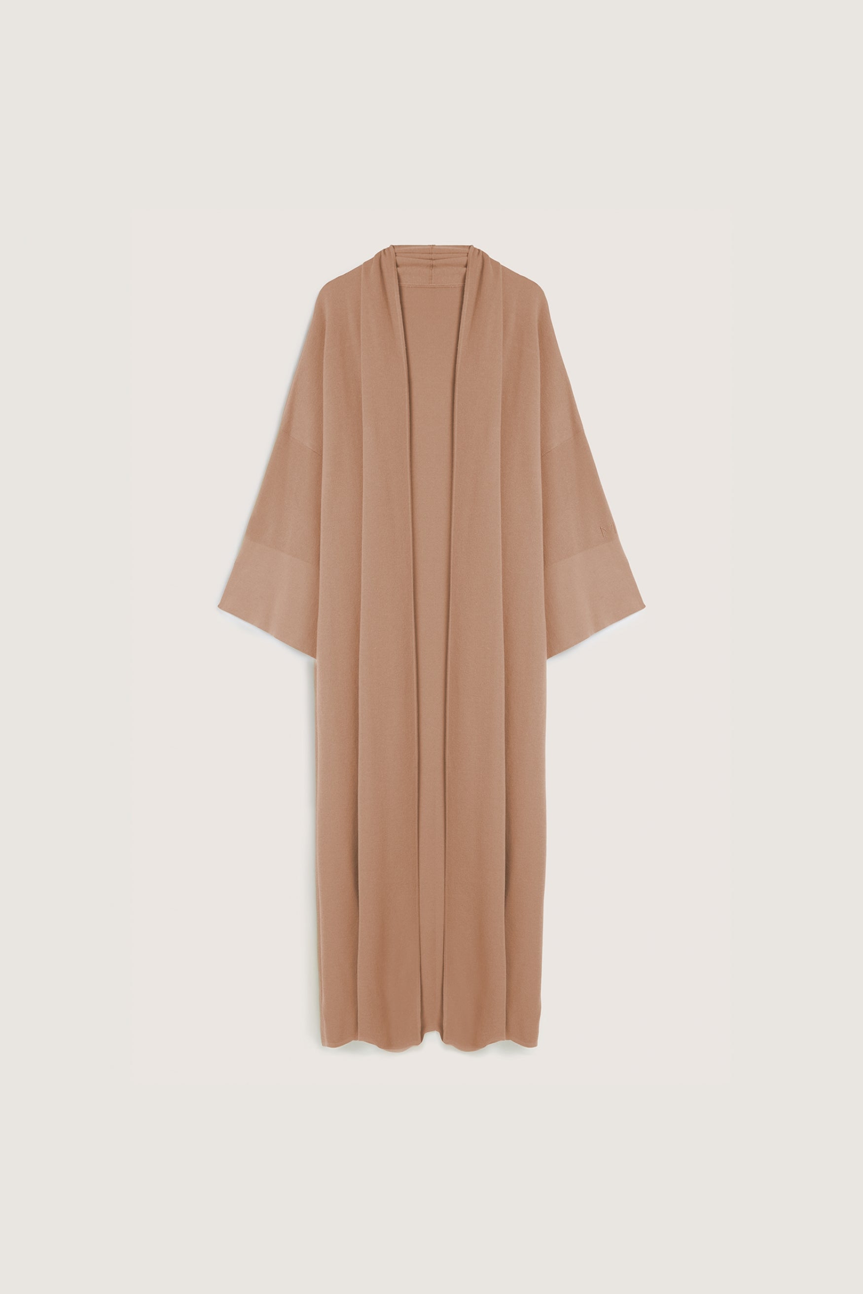 Knitted Abaya | Dusty Peach