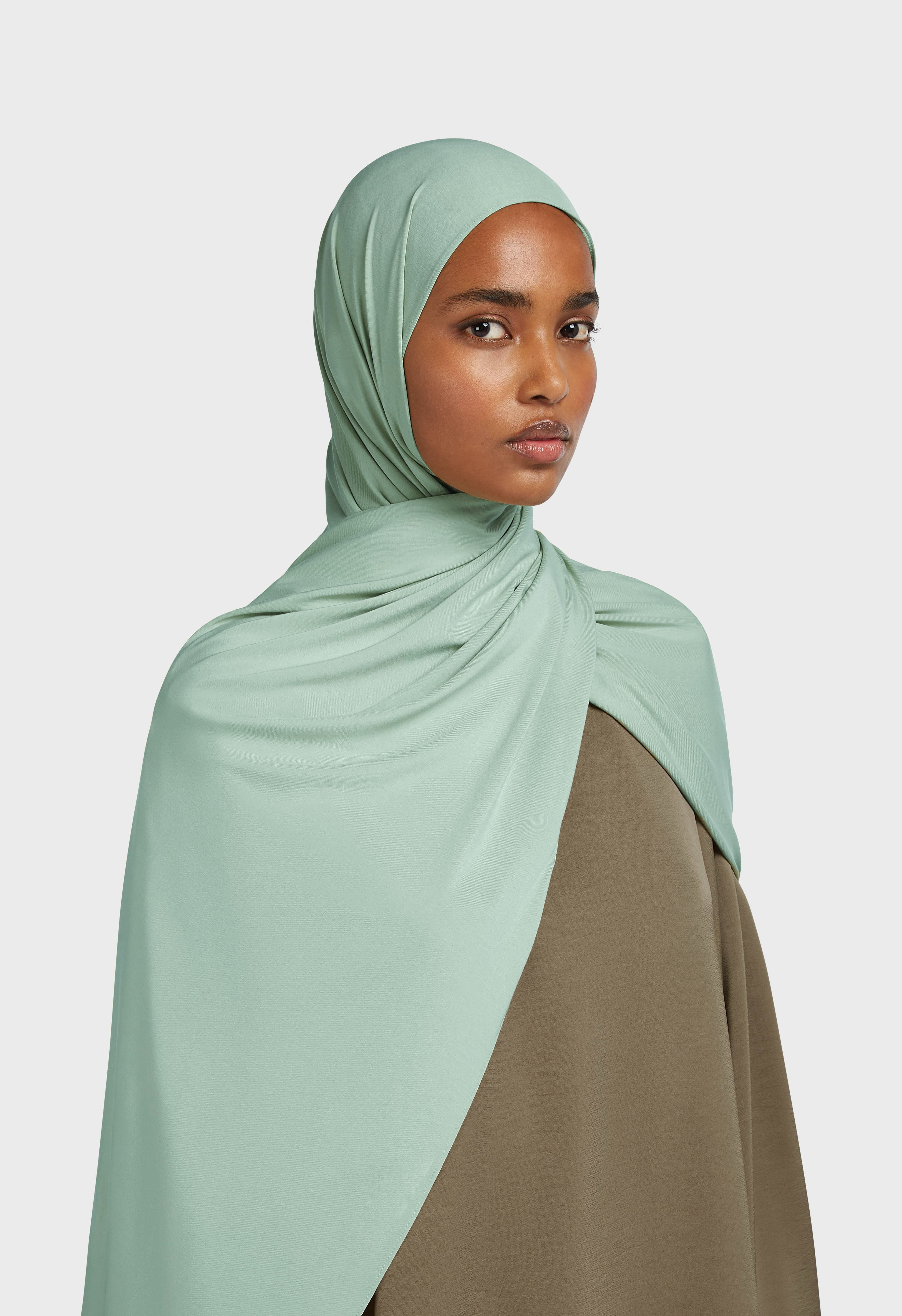 Bamboo Jersey Scarf | Lake