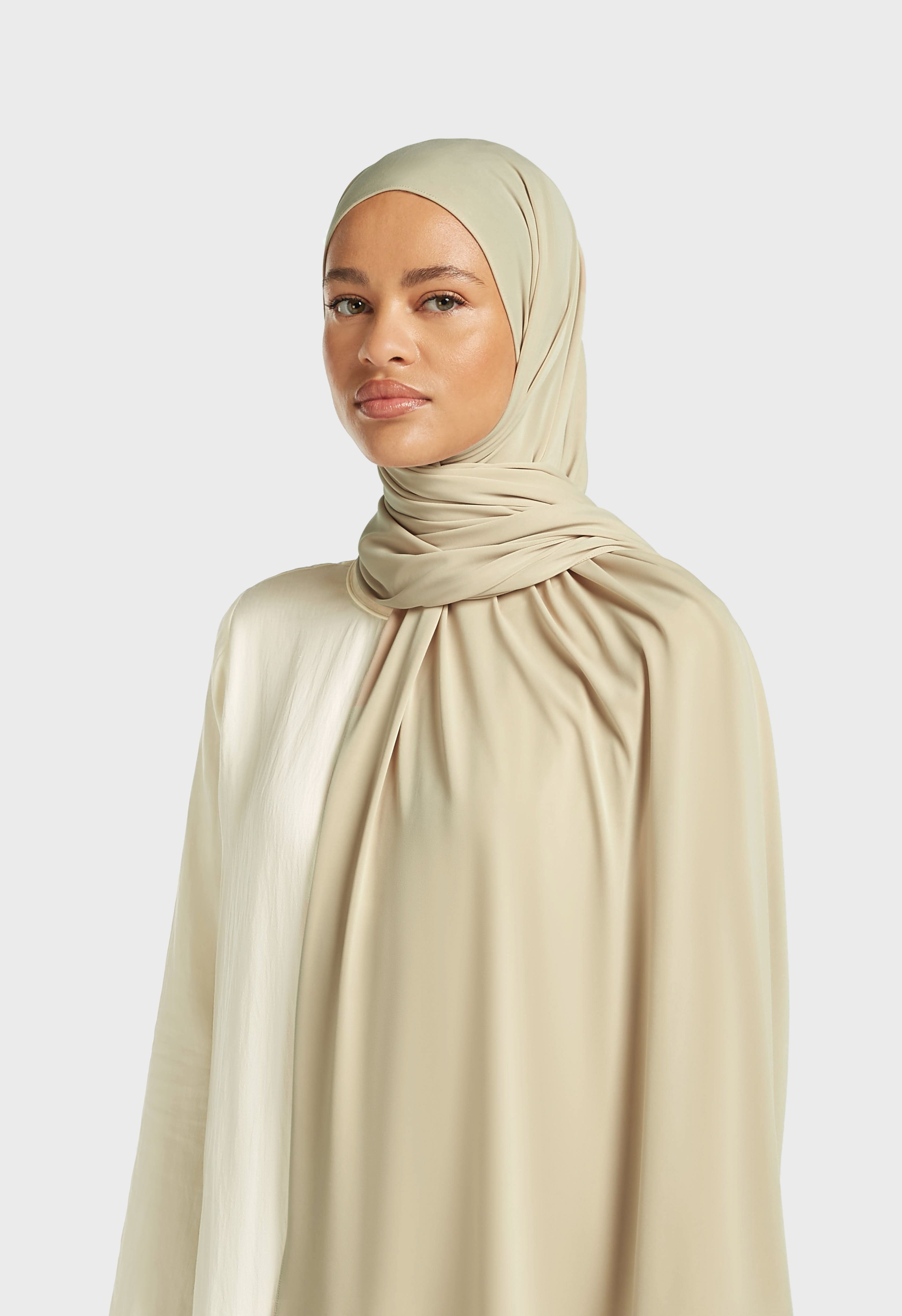 Premium Jersey Scarf | Moss Gray