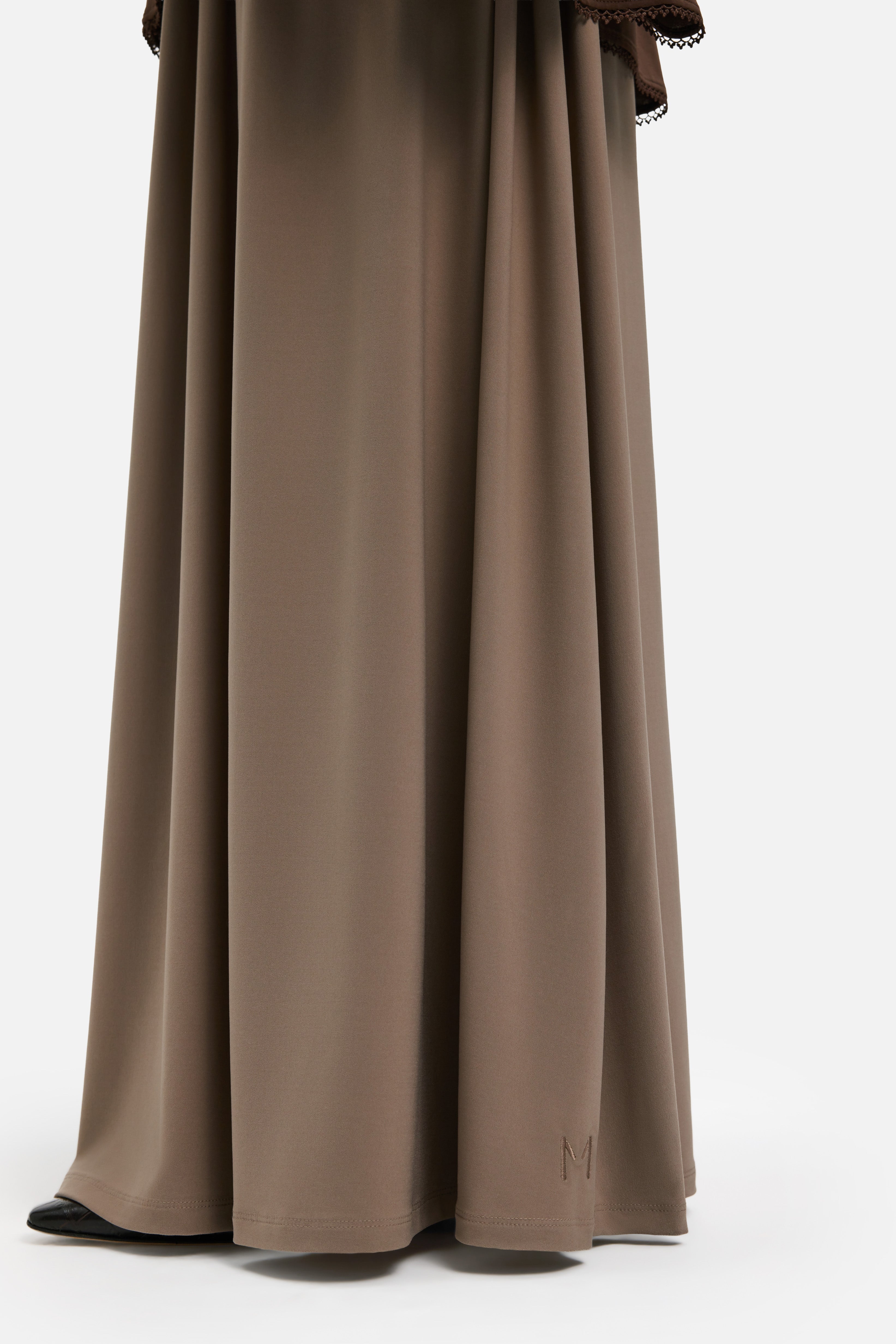 Premium Jersey Prayer Skirt | Milky Cacao