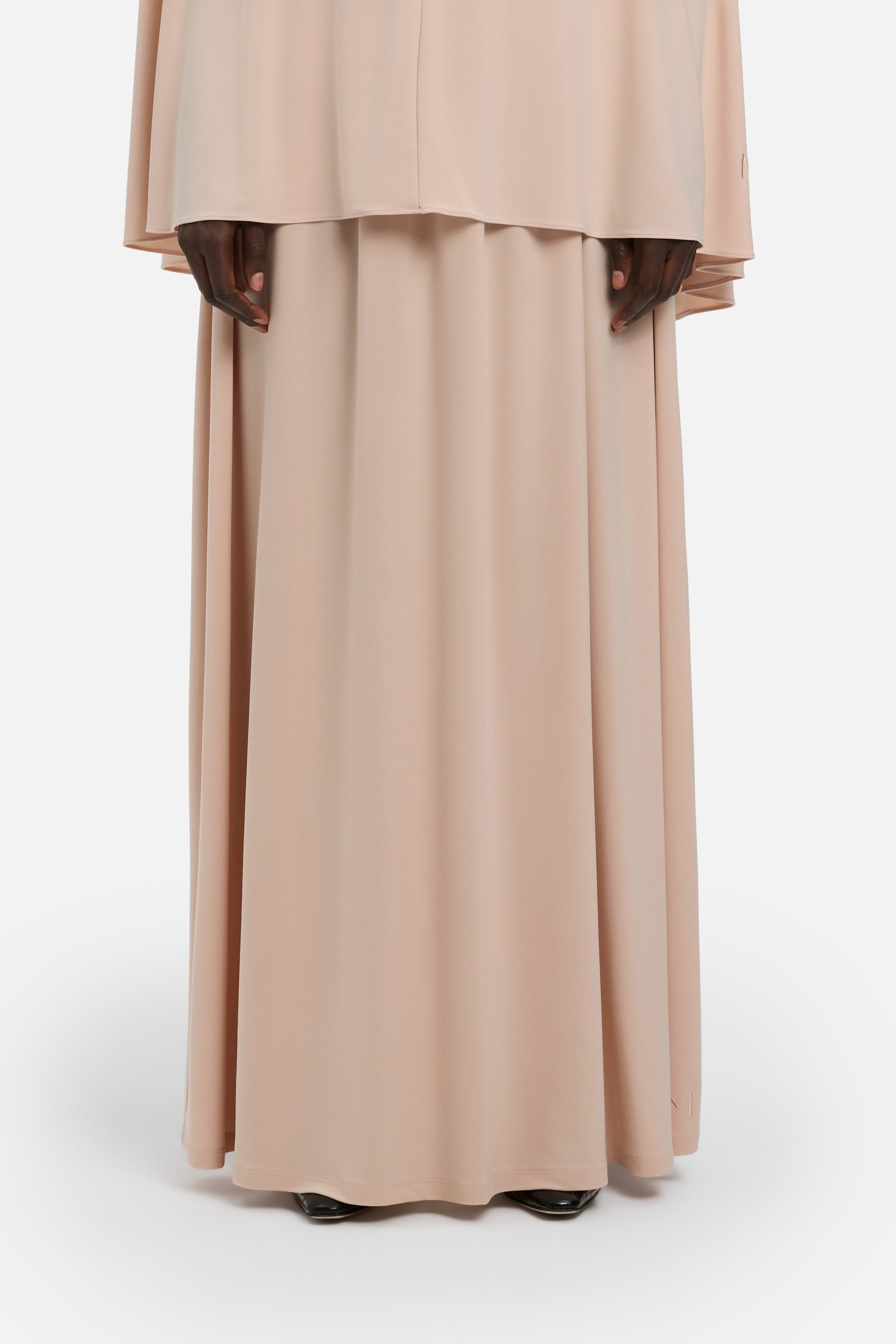 Premium Jersey Prayer Skirt | Dark Rose