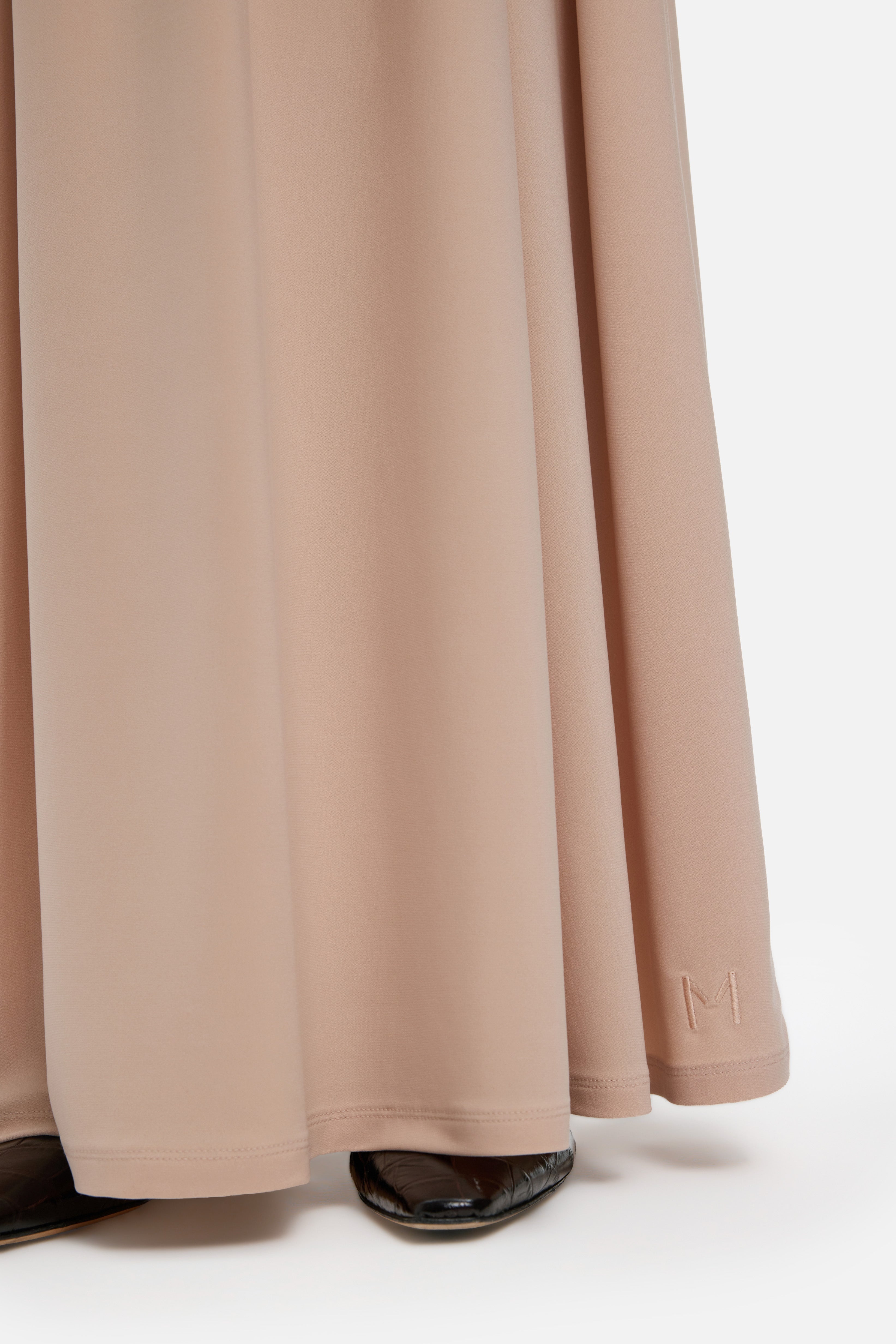 Premium Jersey Prayer Skirt | Dark Rose