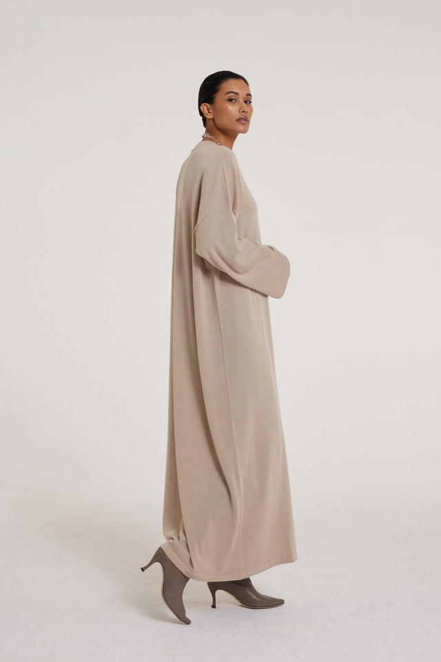 Knitted Dress | Sand