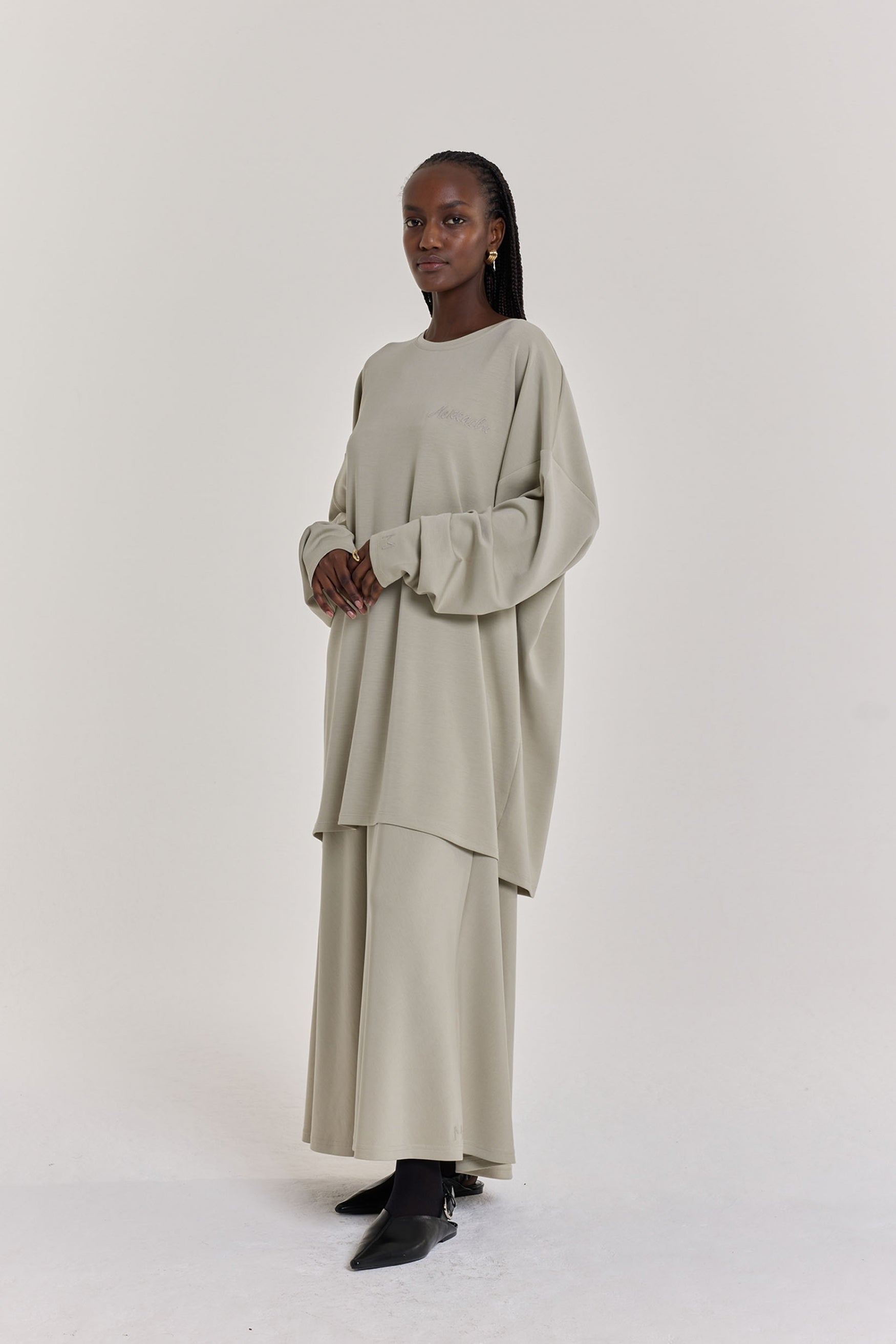 Long Sleeve Top | Sage