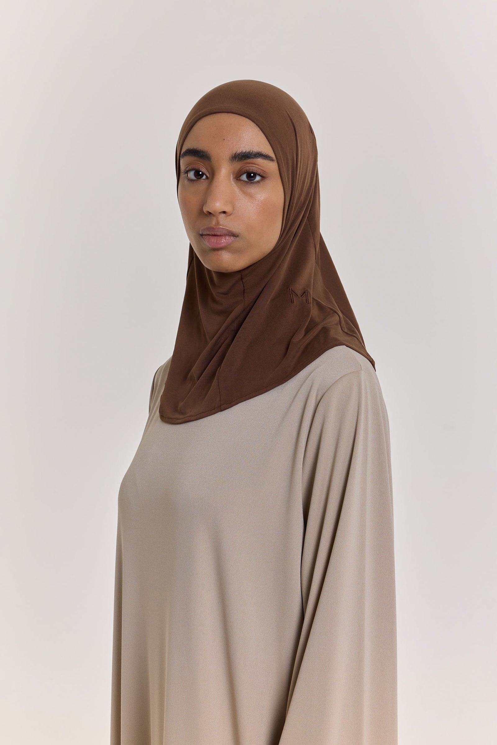 Breathable Hijab | Deep Brown
