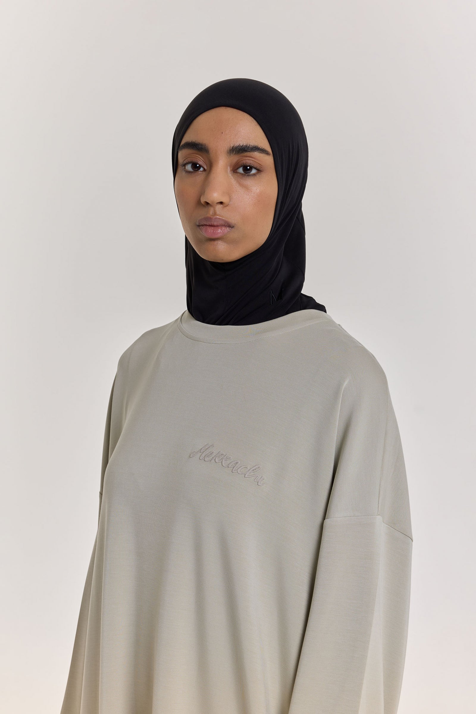 Premium Jersey Hijab | Black