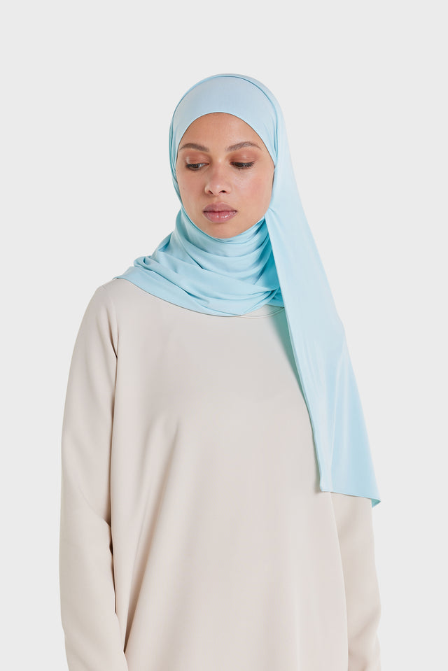 Breathable Jersey Scarf | Clear Sky