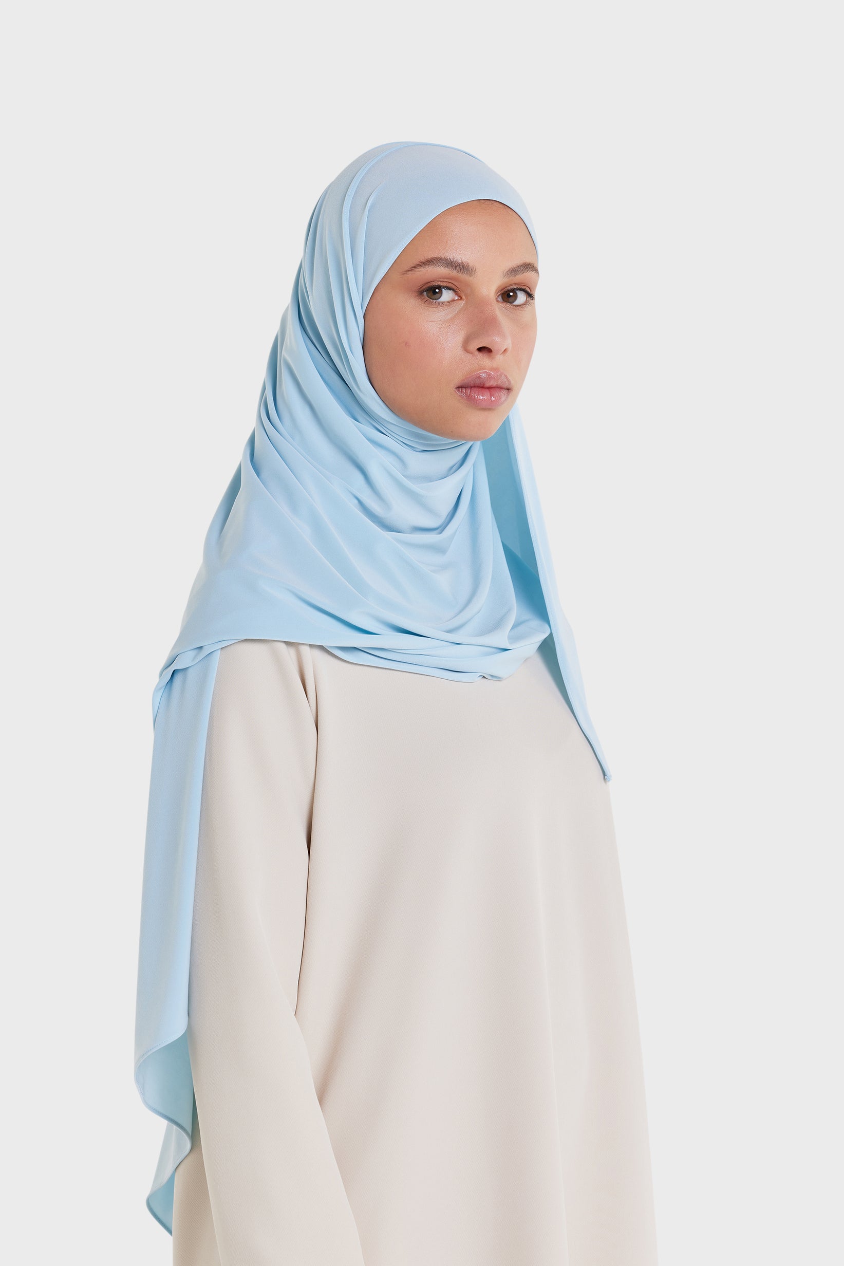 Premium Jersey Scarf | Clear Sky