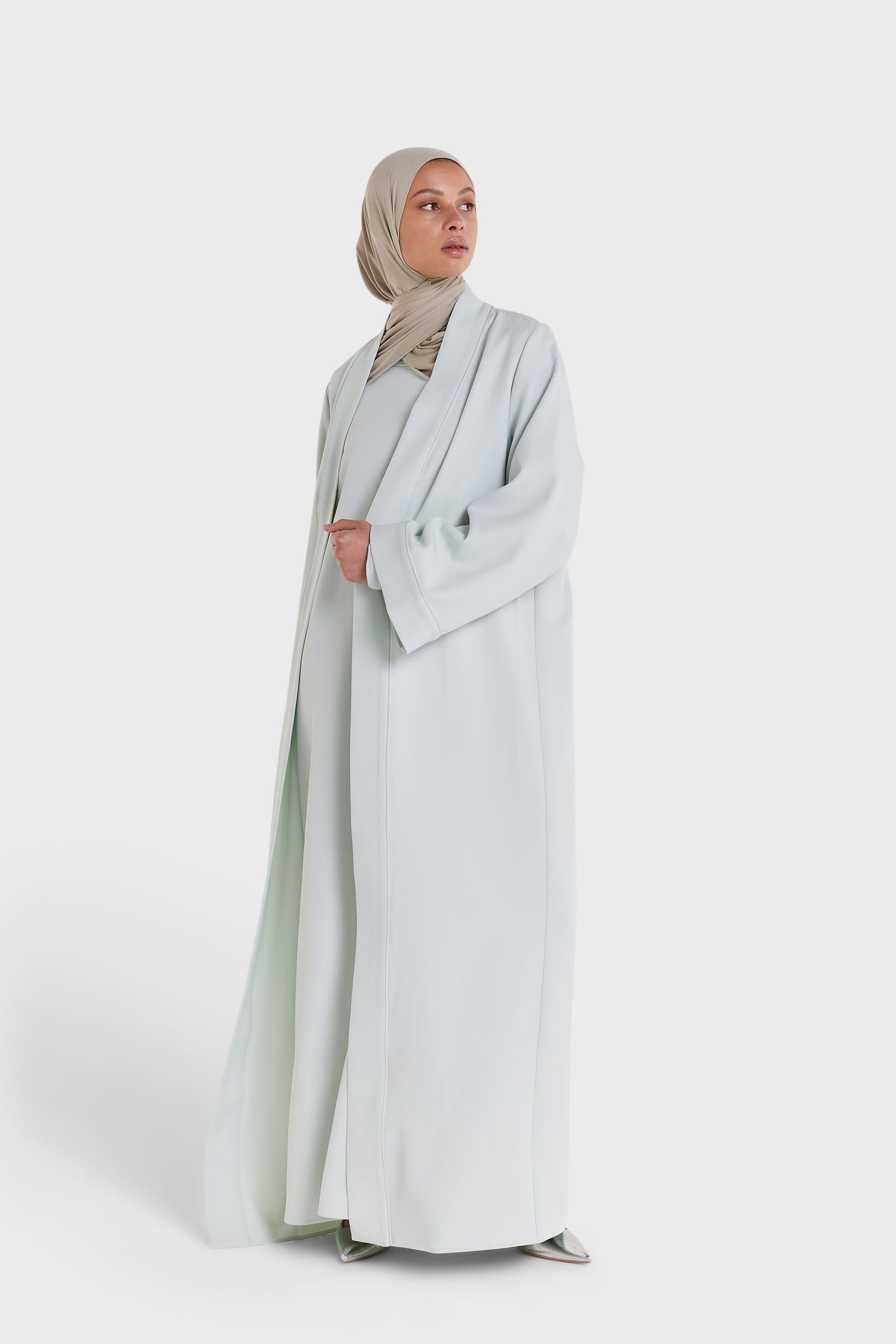 Essential Abaya | Ice Blue