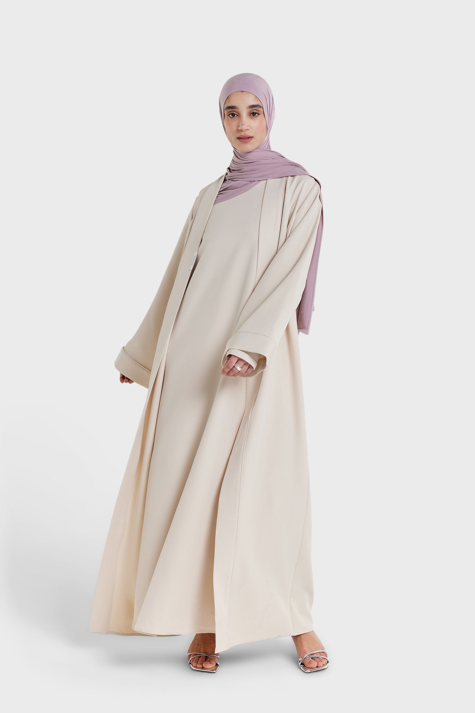 Essential Abaya | Biscuit