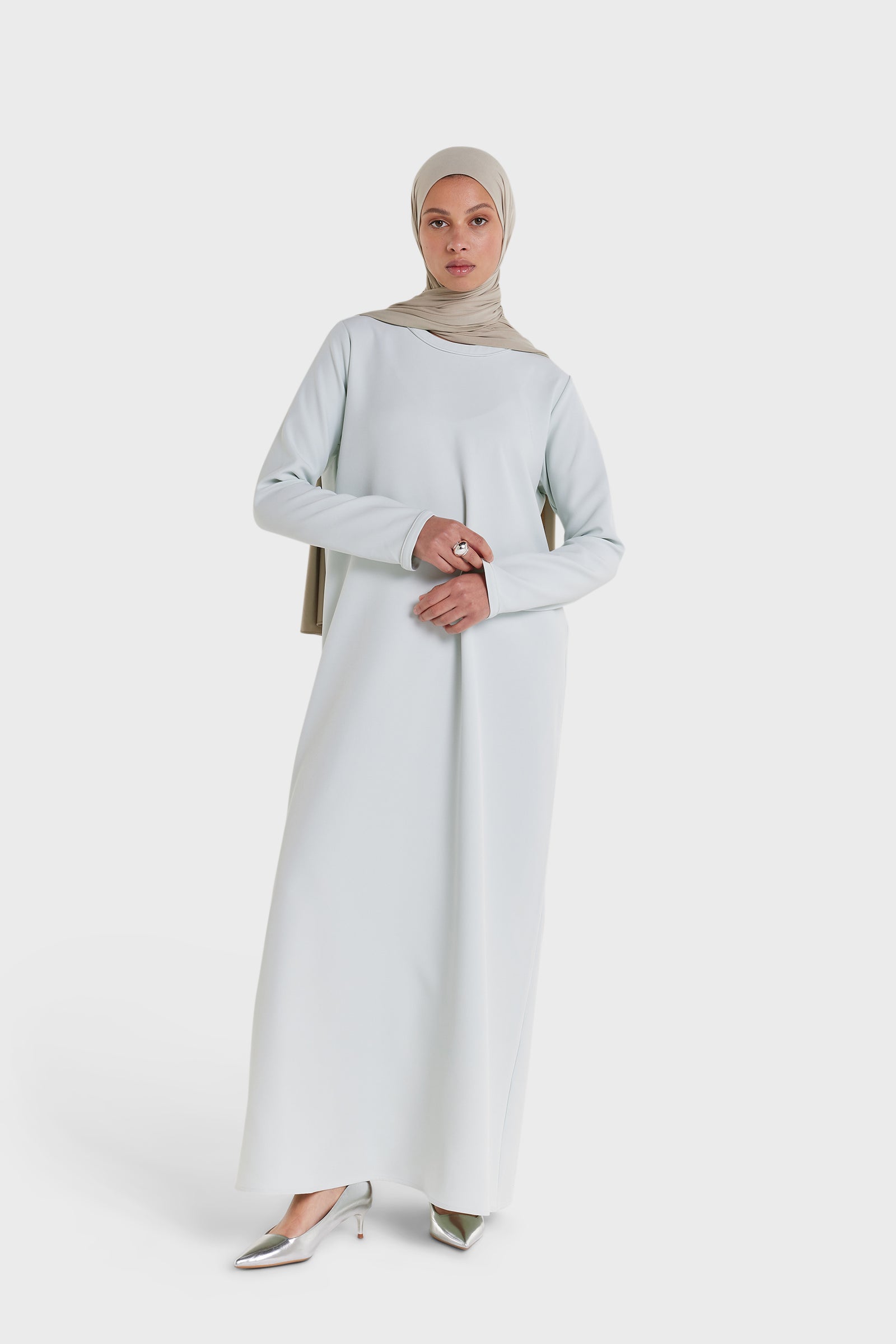 Essential Dress | Ice Blue