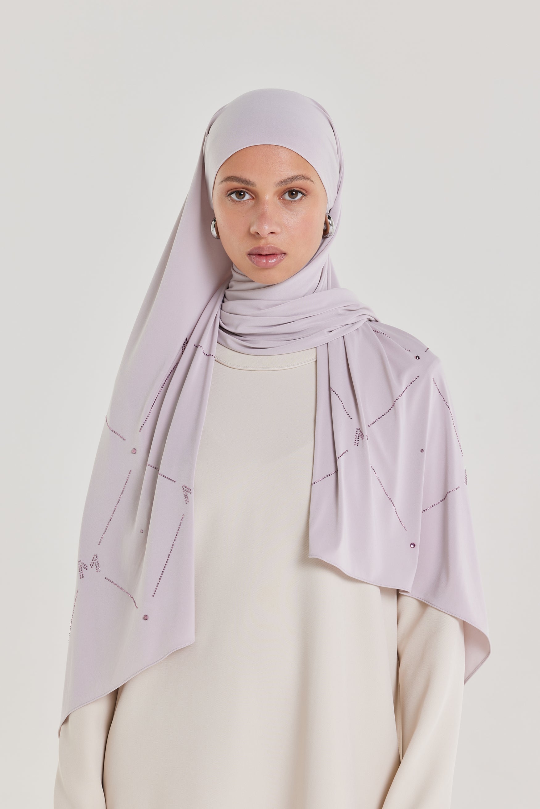 The Pearl Monogram - Premium Jersey | Lilac