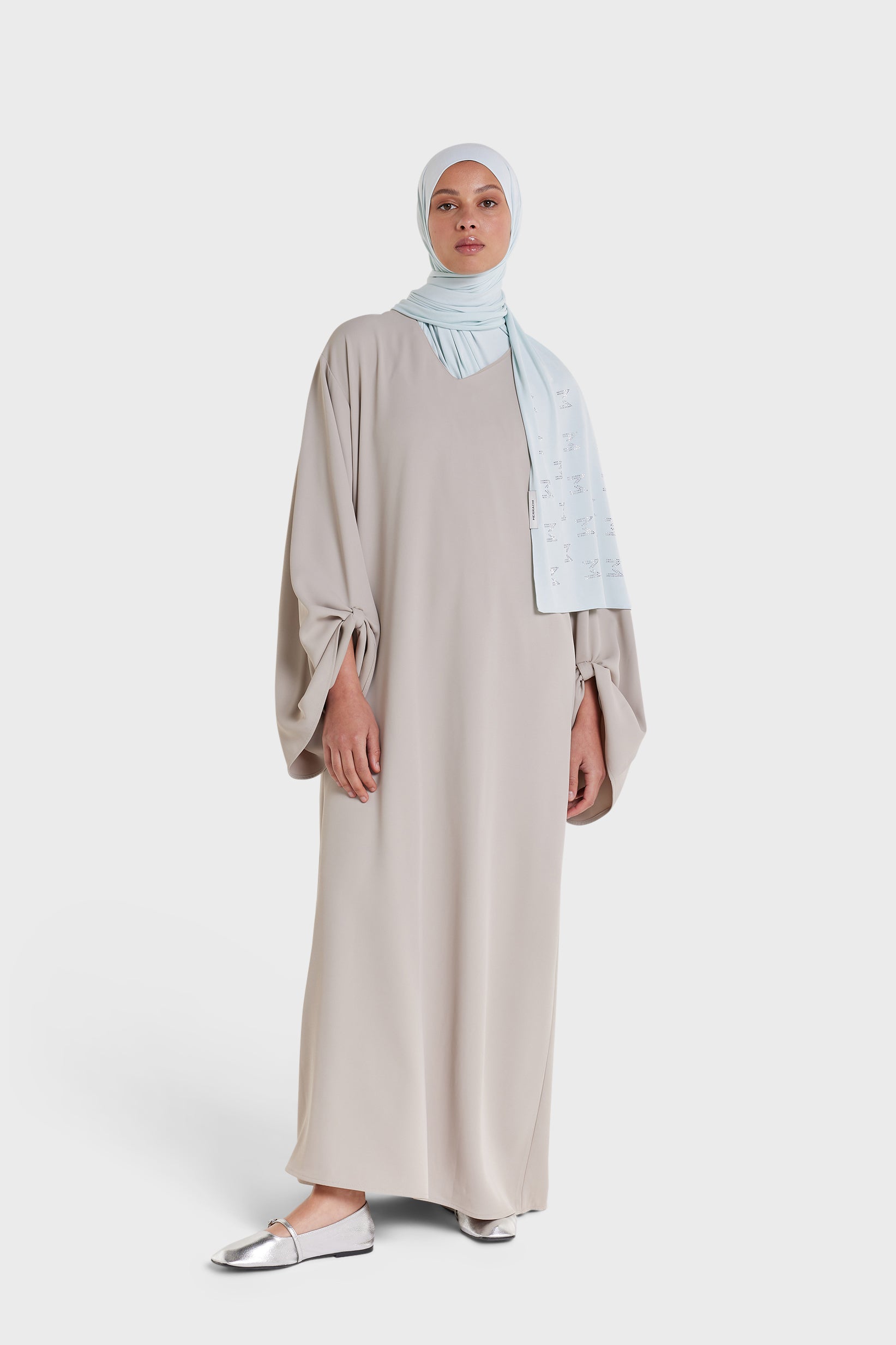 Roll Up  Kaftan Dress | Cashmere